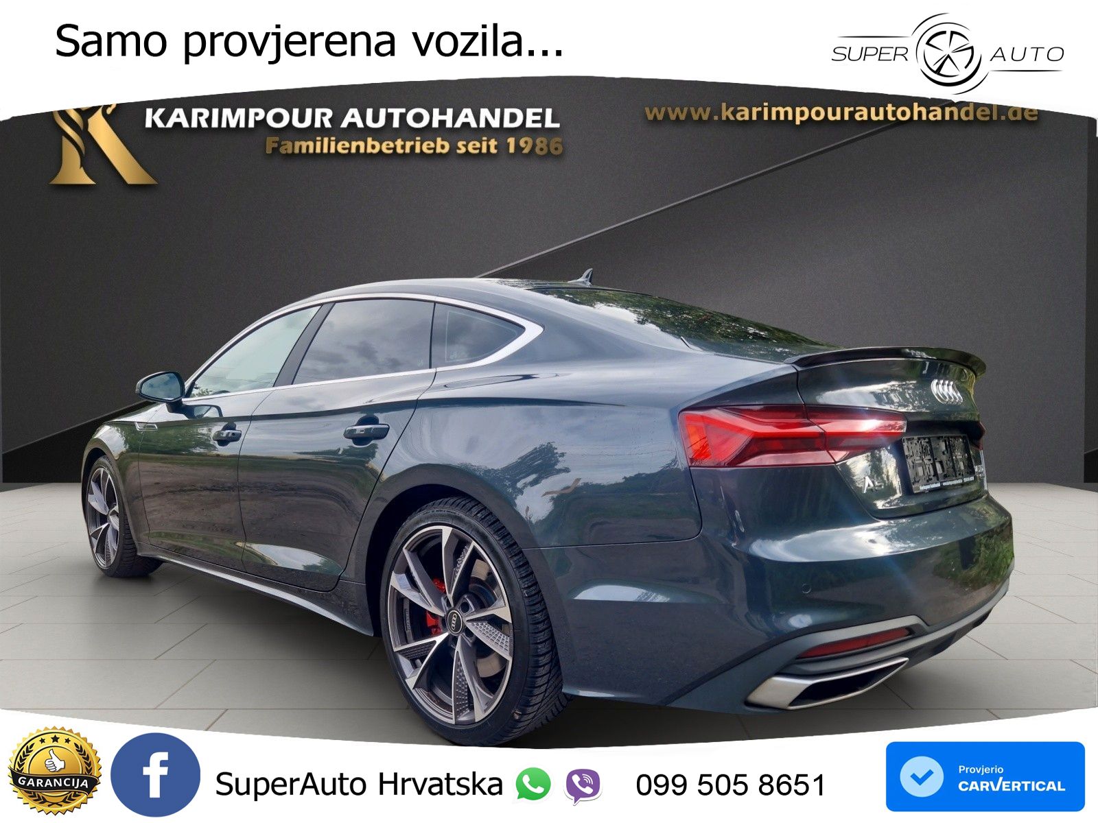 Audi A5 Sportback 45 TDI V6 (231 KS) quattro Tiptronic