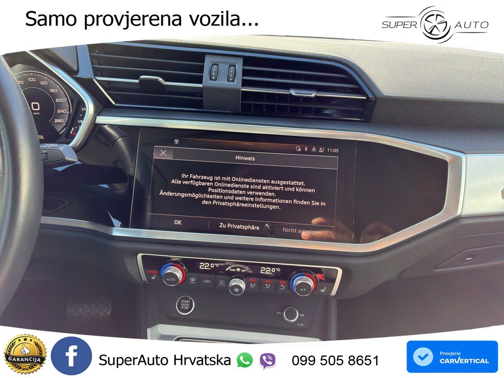 Audi Q3 35 TDI (150 KS) S tronic MATRIX+GR SJED+KAM