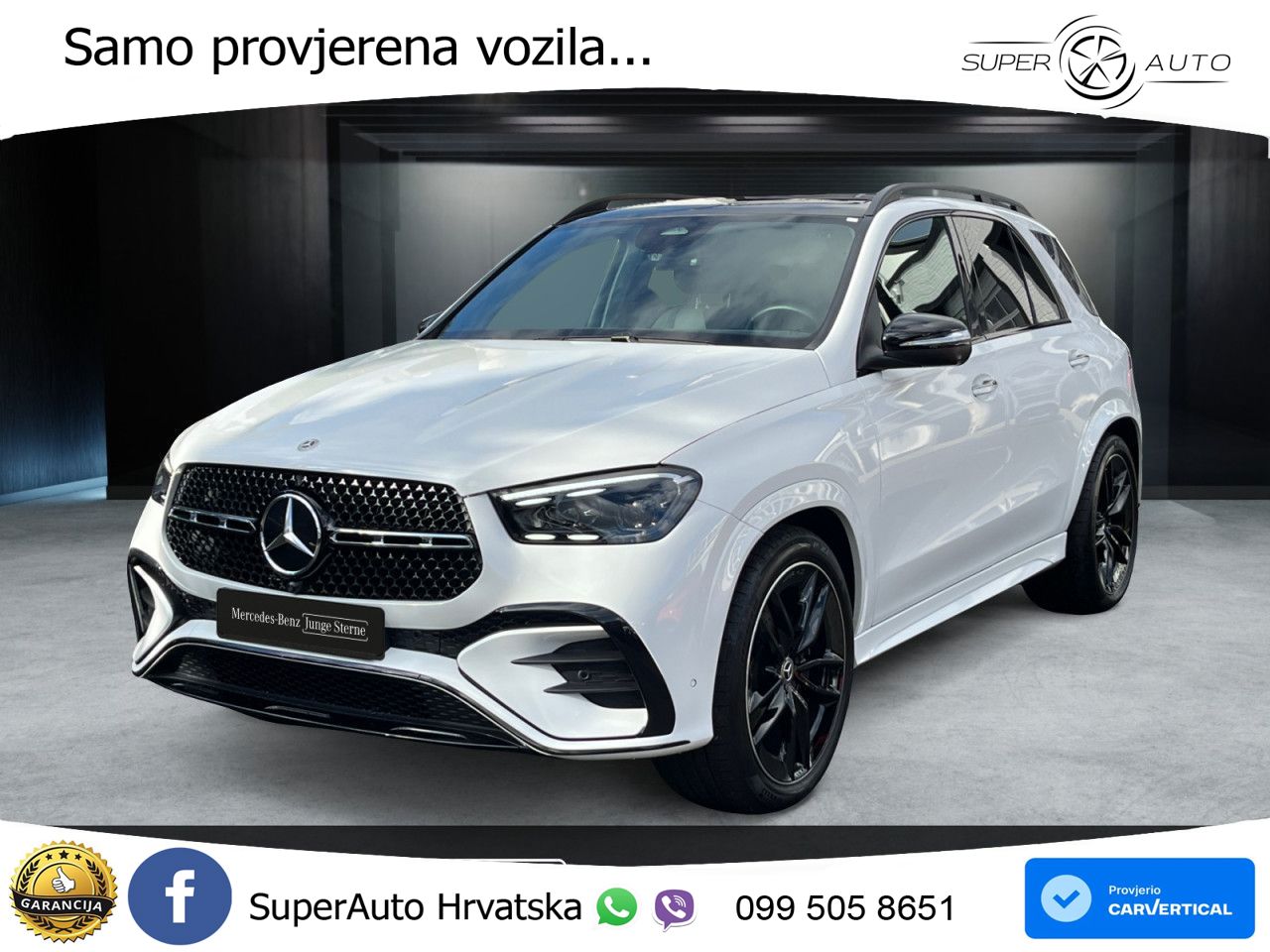 Mercedes GLE 300d (269 KS) EQ Boost 4MATIC 9G-TRONIC AMG LED+GR SJED+ACC