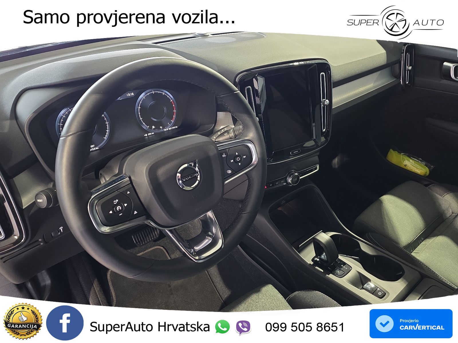 Volvo XC40 1.5 T2 129 KS Automatic LED+GR SJED+ACC