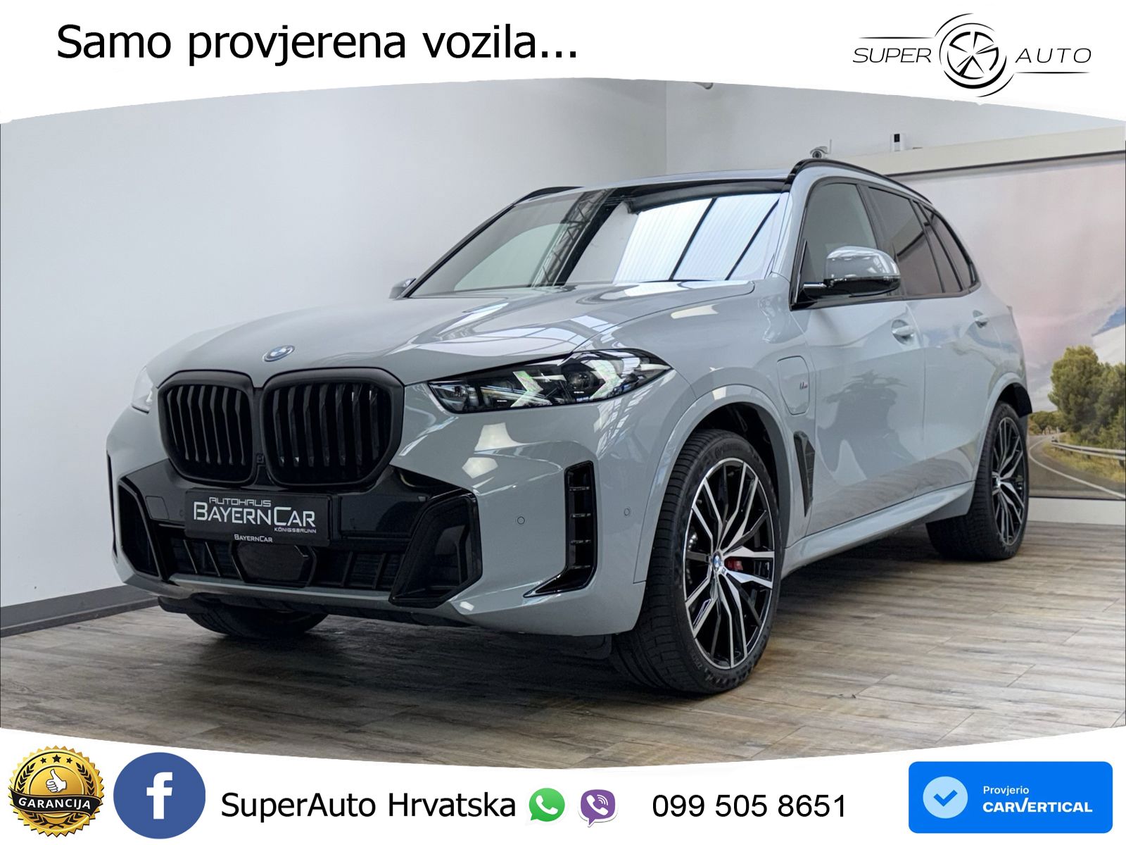 BMW X5 50e (489 KS) xDrive Steptronic M Sport LED+GR SJED+ACC