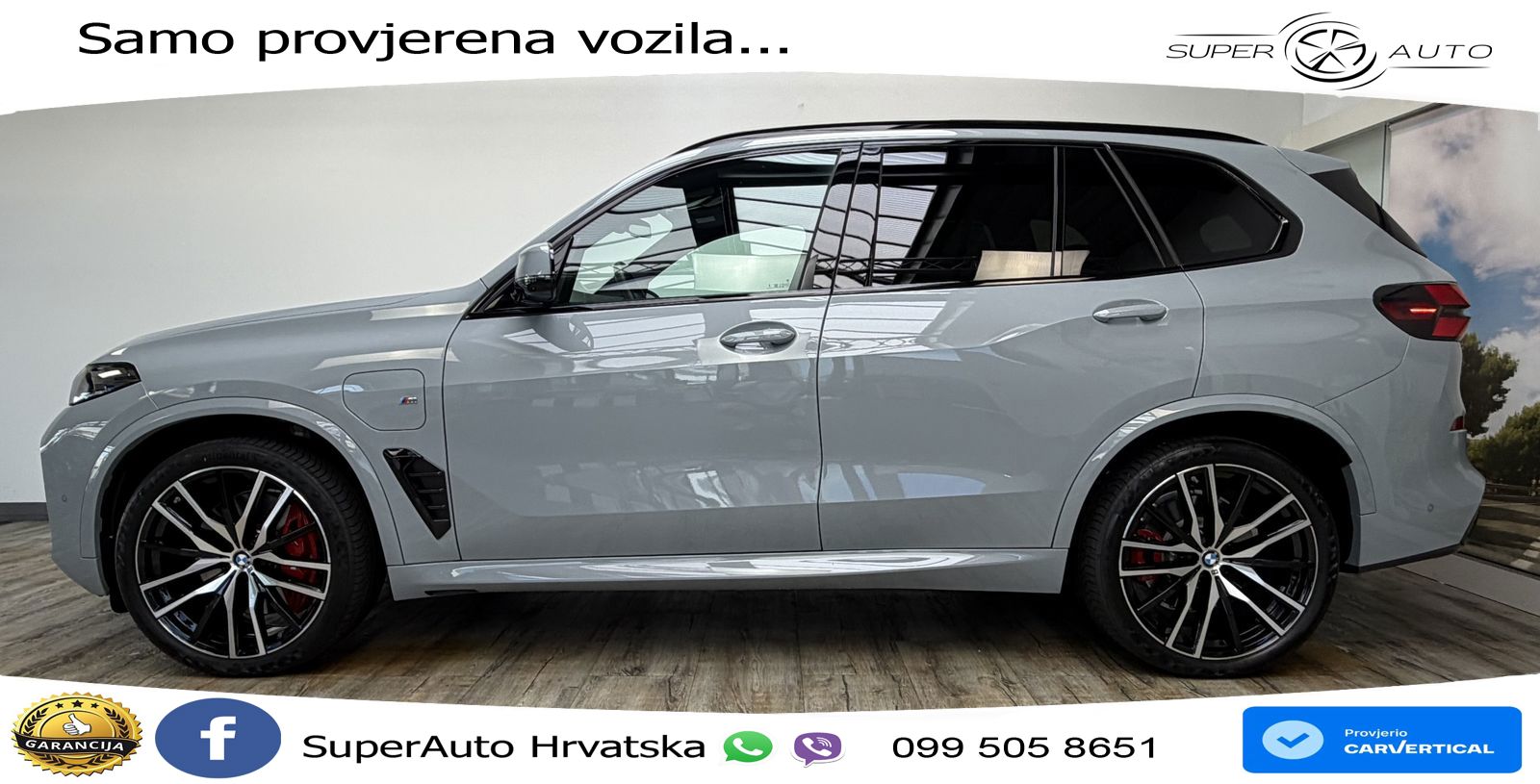 BMW X5 50e (489 KS) xDrive Steptronic M Sport LED+GR SJED+ACC
