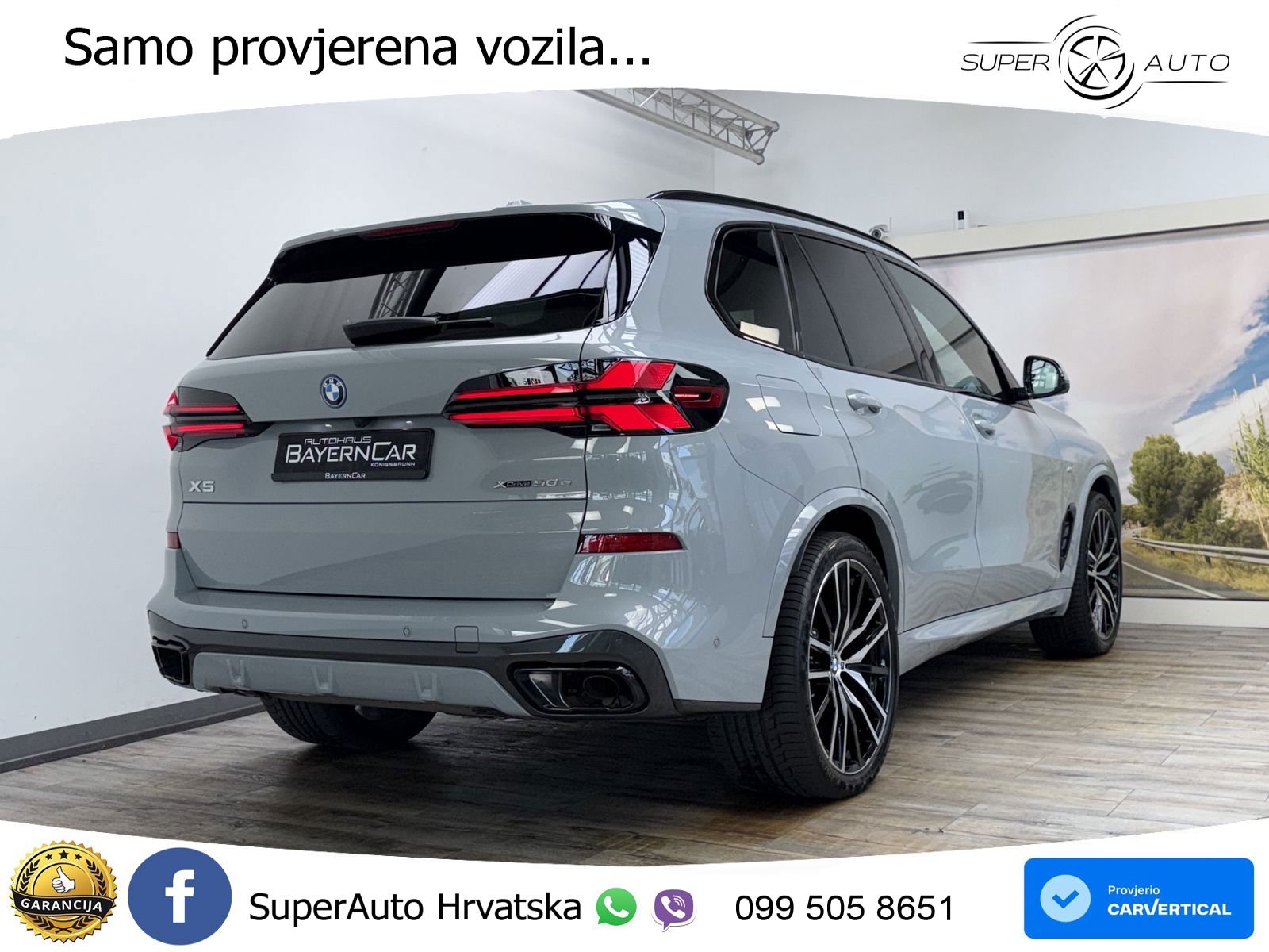 BMW X5 50e (489 KS) xDrive Steptronic M Sport LED+GR SJED+ACC