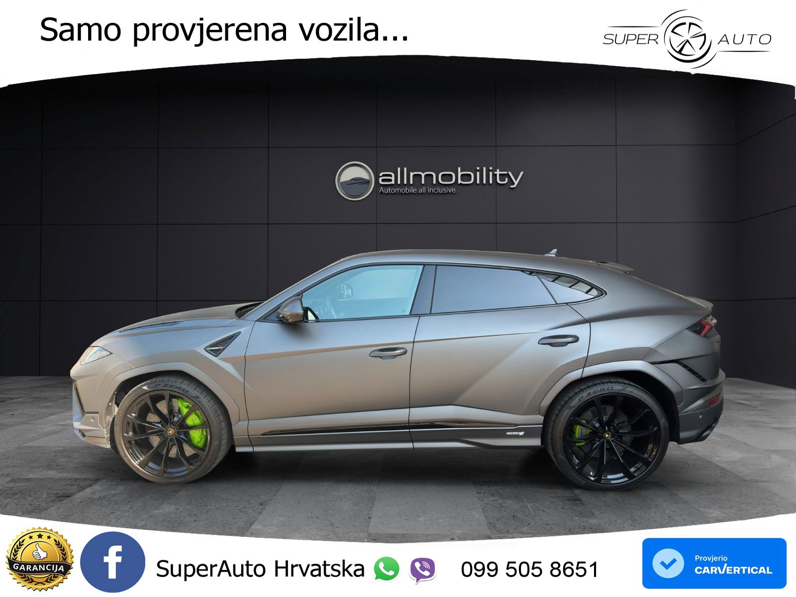 Lamborghini Urus S 4.0 V8 (666 KS) 4WD Automatic LED+GR SJED+ACC