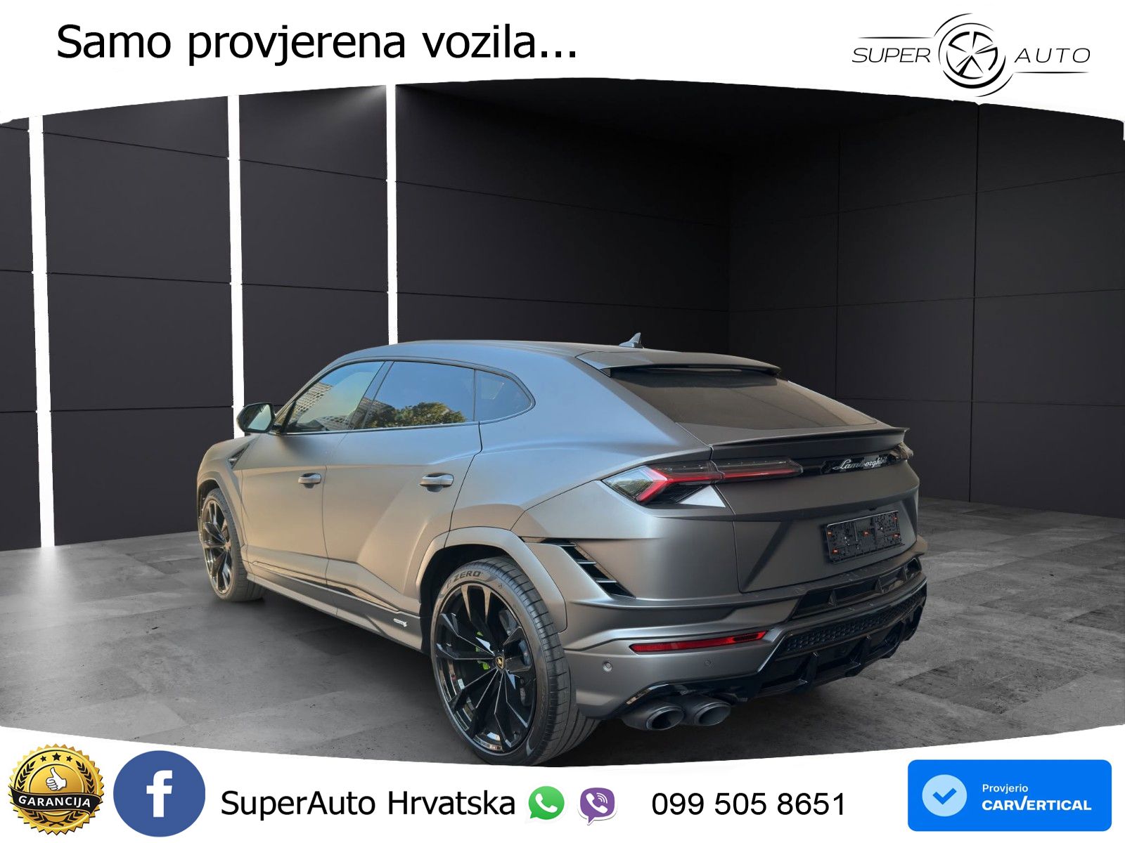 Lamborghini Urus S 4.0 V8 (666 KS) 4WD Automatic LED+GR SJED+ACC