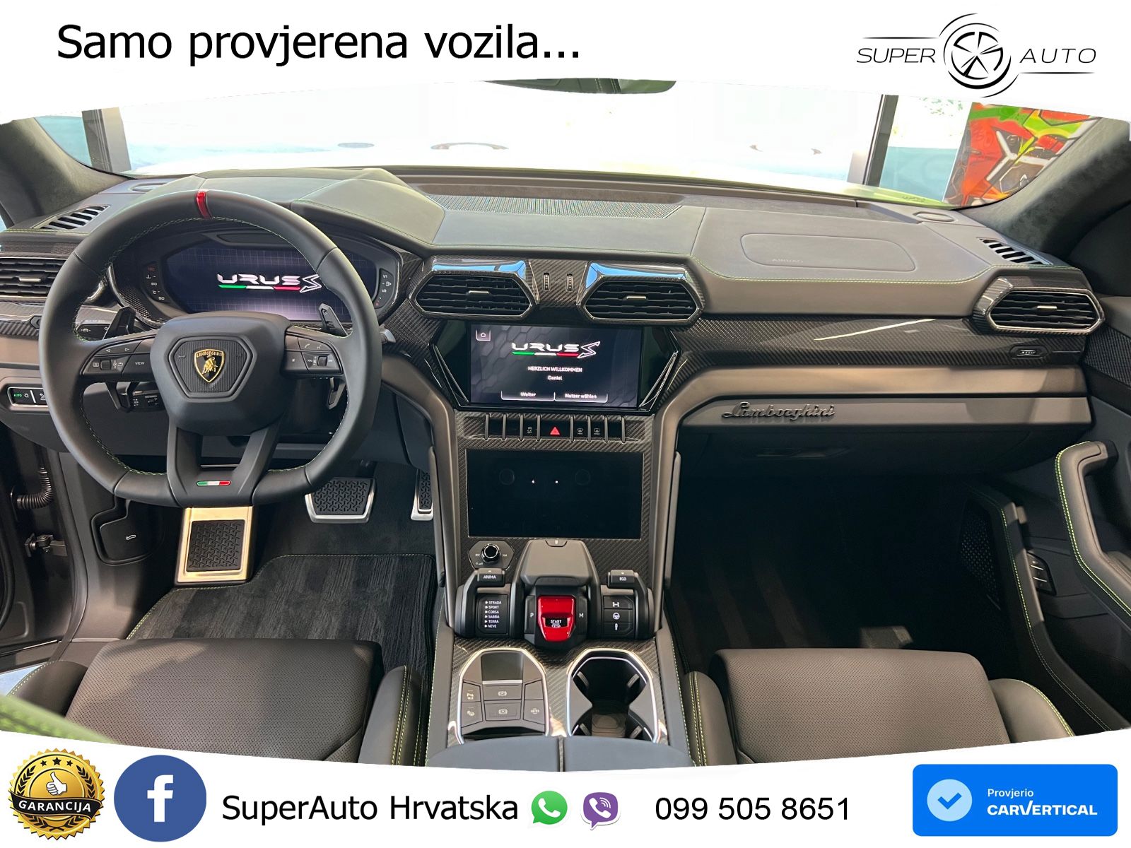 Lamborghini Urus S 4.0 V8 (666 KS) 4WD Automatic LED+GR SJED+ACC