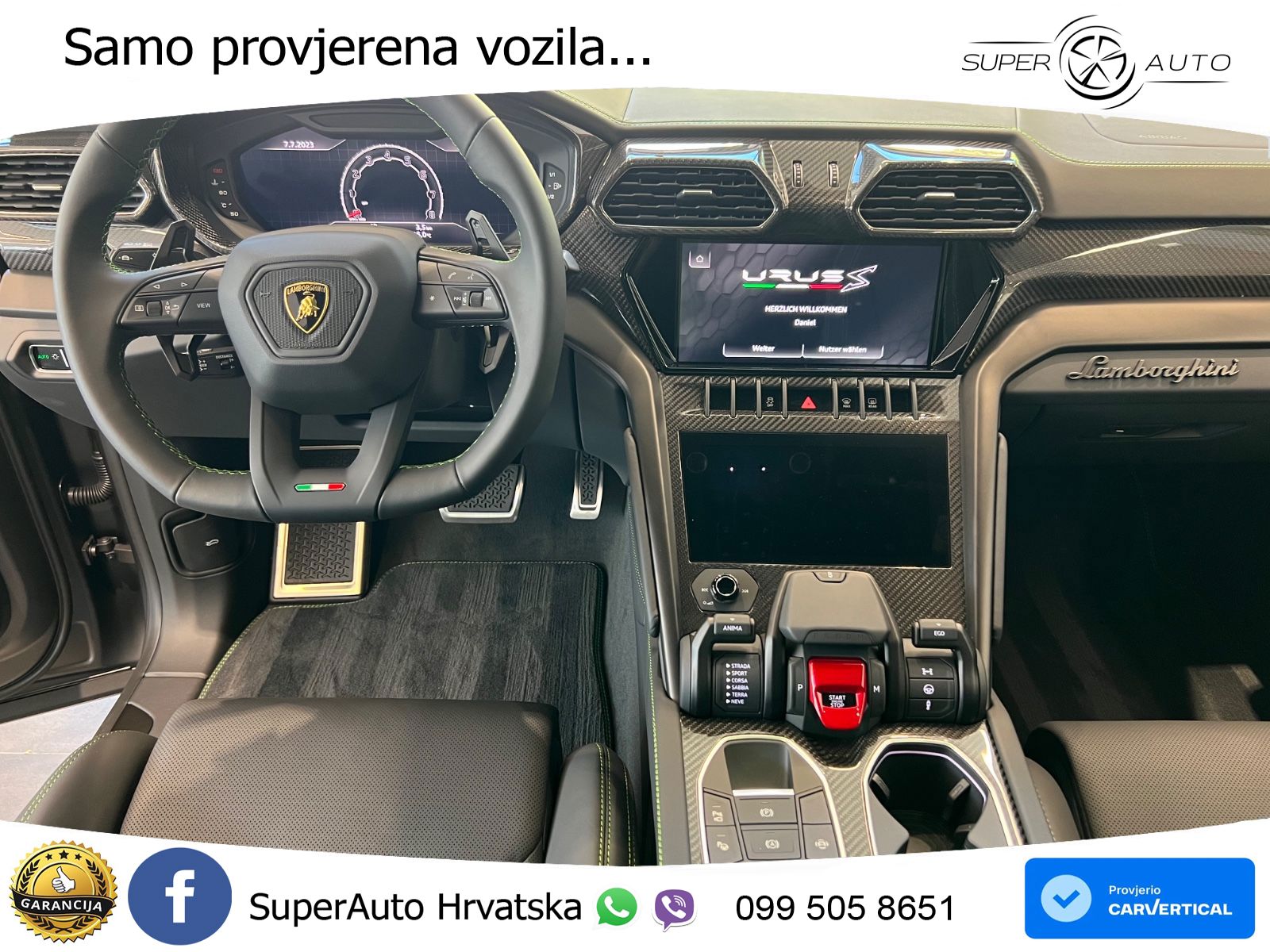 Lamborghini Urus S 4.0 V8 (666 KS) 4WD Automatic LED+GR SJED+ACC