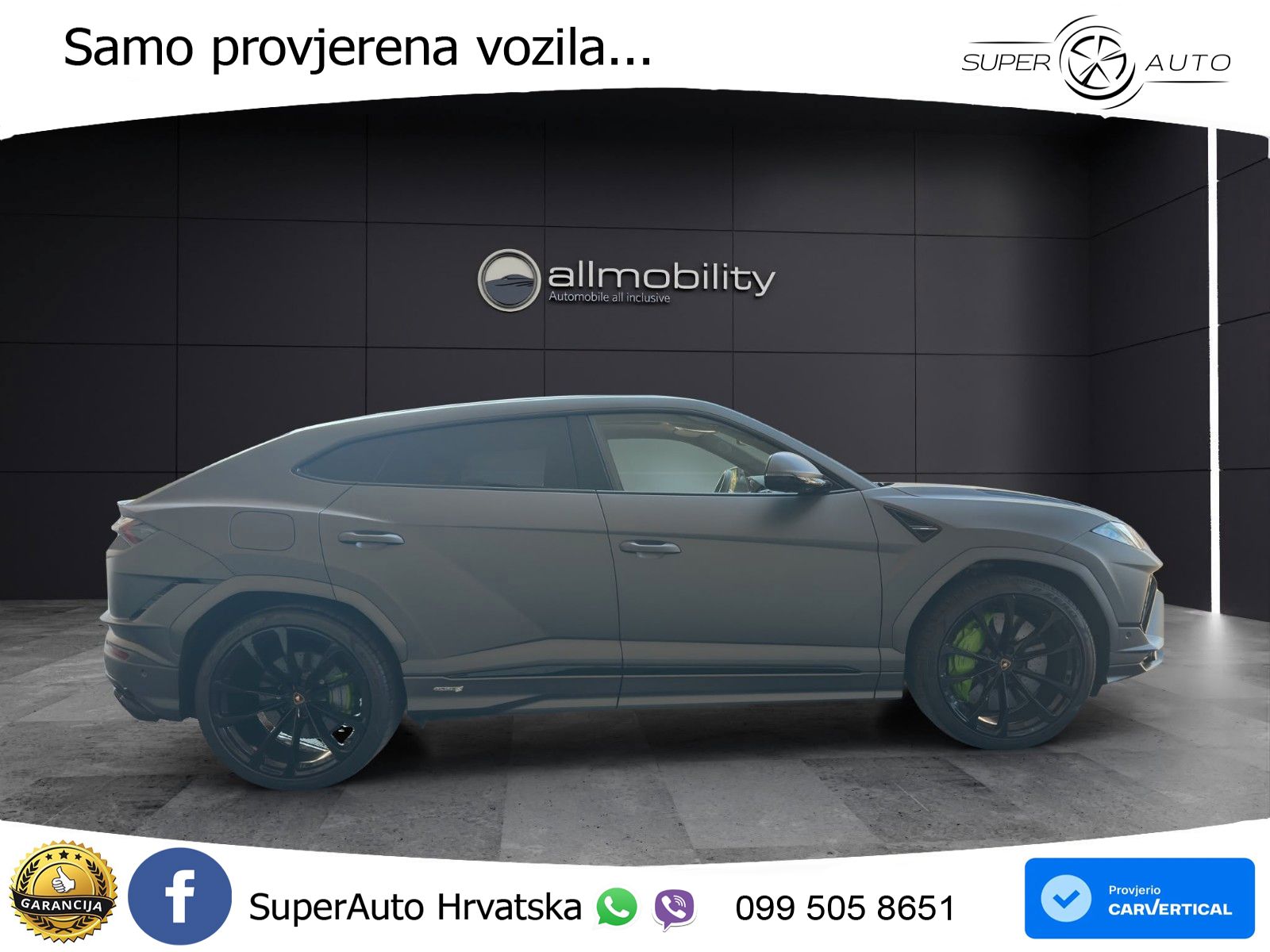 Lamborghini Urus S 4.0 V8 (666 KS) 4WD Automatic LED+GR SJED+ACC