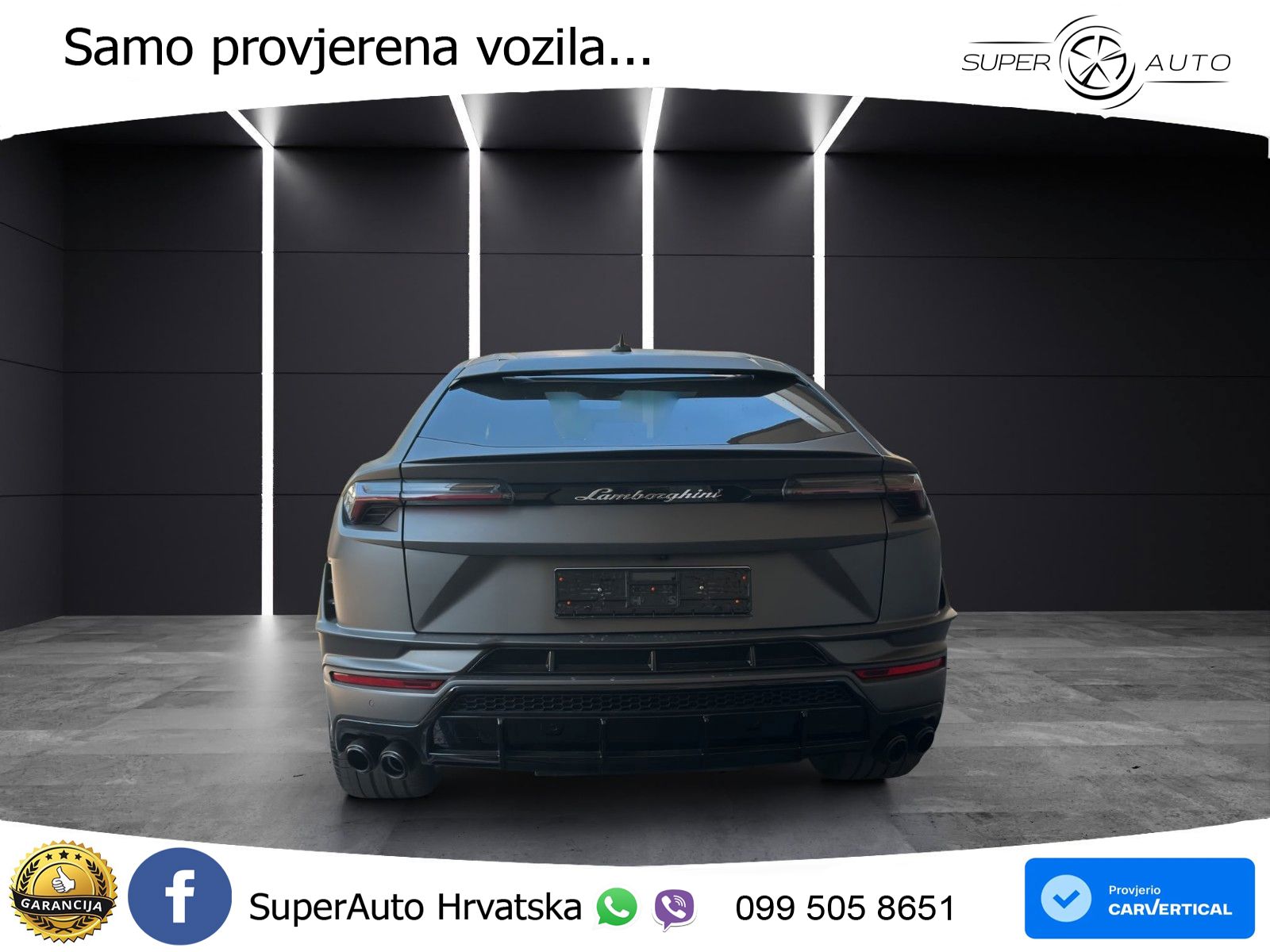 Lamborghini Urus S 4.0 V8 (666 KS) 4WD Automatic LED+GR SJED+ACC