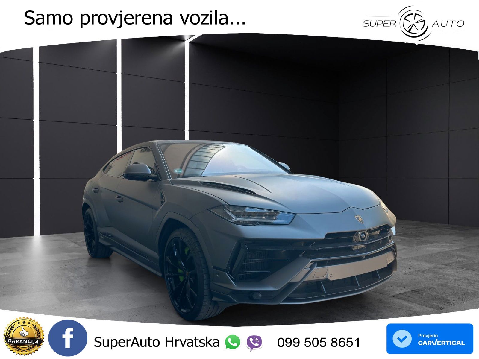 Lamborghini Urus S 4.0 V8 (666 KS) 4WD Automatic LED+GR SJED+ACC