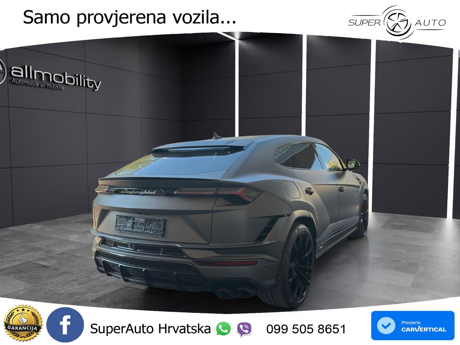Lamborghini Urus S 4.0 V8 (666 KS) 4WD Automatic LED+GR SJED+ACC
