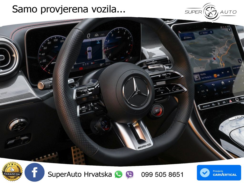 Mercedes AMG GLC 43 (421 KS) 4MATIC AMG SPEEDSHIFT MCT 9G ACC+GR SJED+360+PANO