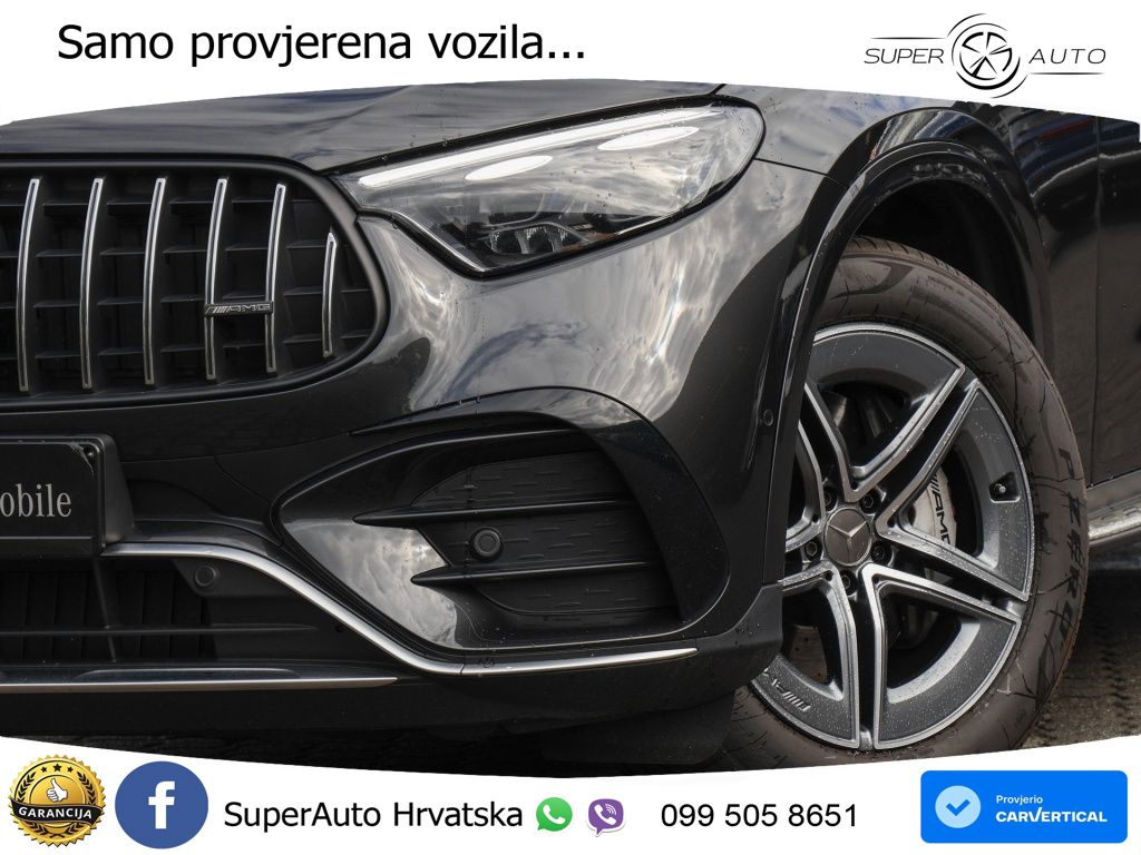 Mercedes AMG GLC 43 (421 KS) 4MATIC AMG SPEEDSHIFT MCT 9G ACC+GR SJED+360+PANO
