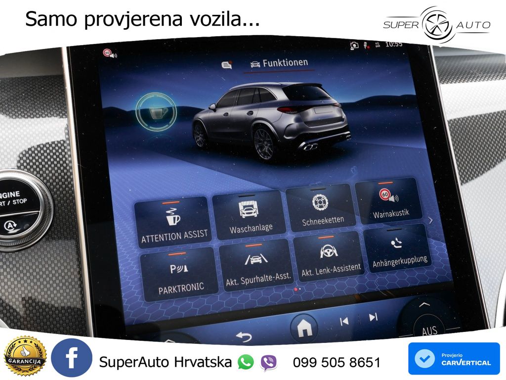 Mercedes AMG GLC 43 (421 KS) 4MATIC AMG SPEEDSHIFT MCT 9G ACC+GR SJED+360+PANO