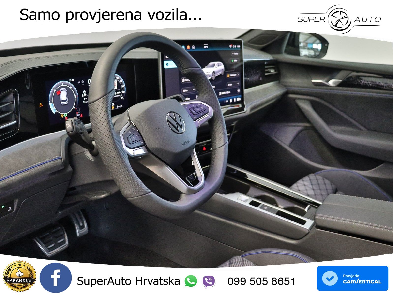 Volkswagen Passat Variant 2.0 TDI (193 KS) 4MOTION DSG R-Line LED+GR SJED+ACC
