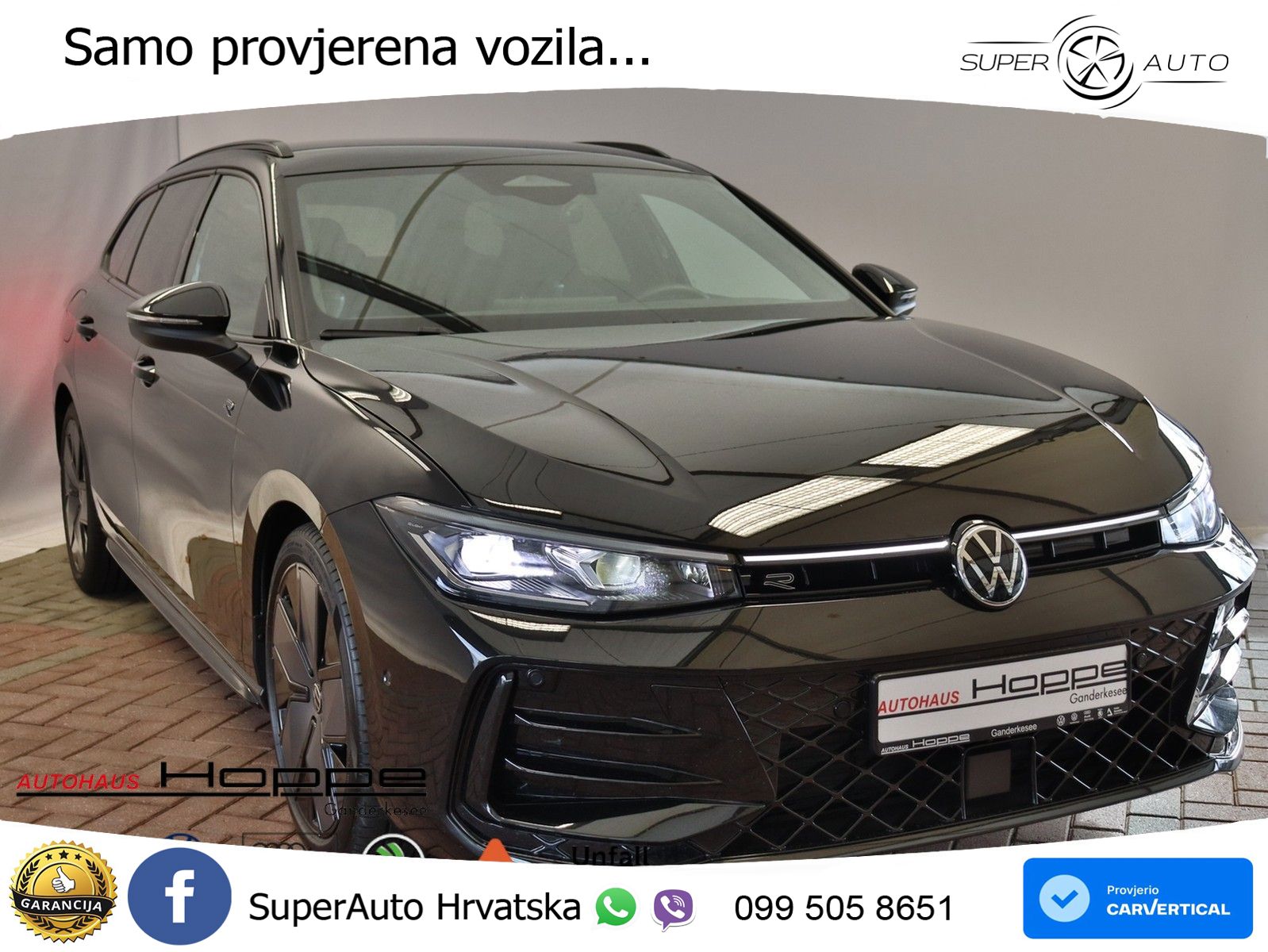 Volkswagen Passat Variant 2.0 TDI (193 KS) 4MOTION DSG R-Line LED+GR SJED+ACC