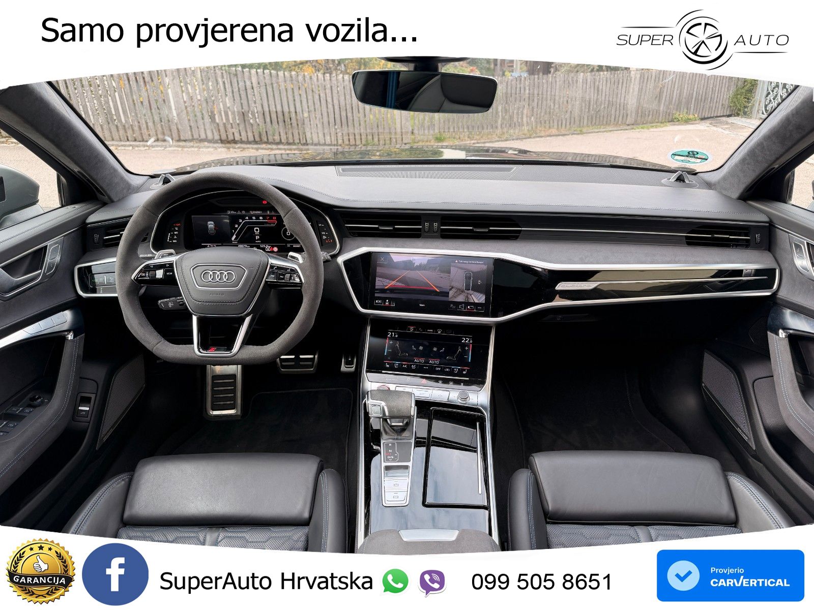 Audi RS6 Avant 4.0 TFSI V8 performance (630 KS)  quattro tiptronic LED+GR SJED+ACC