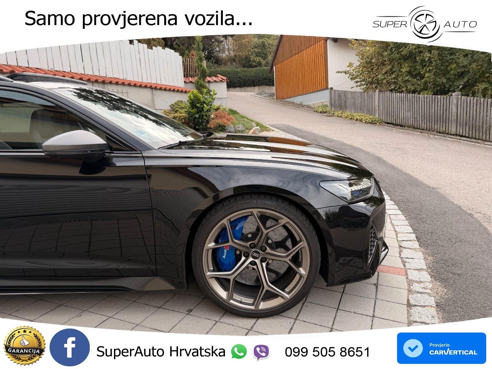 Audi RS6 Avant 4.0 TFSI V8 performance (630 KS)  quattro tiptronic LED+GR SJED+ACC