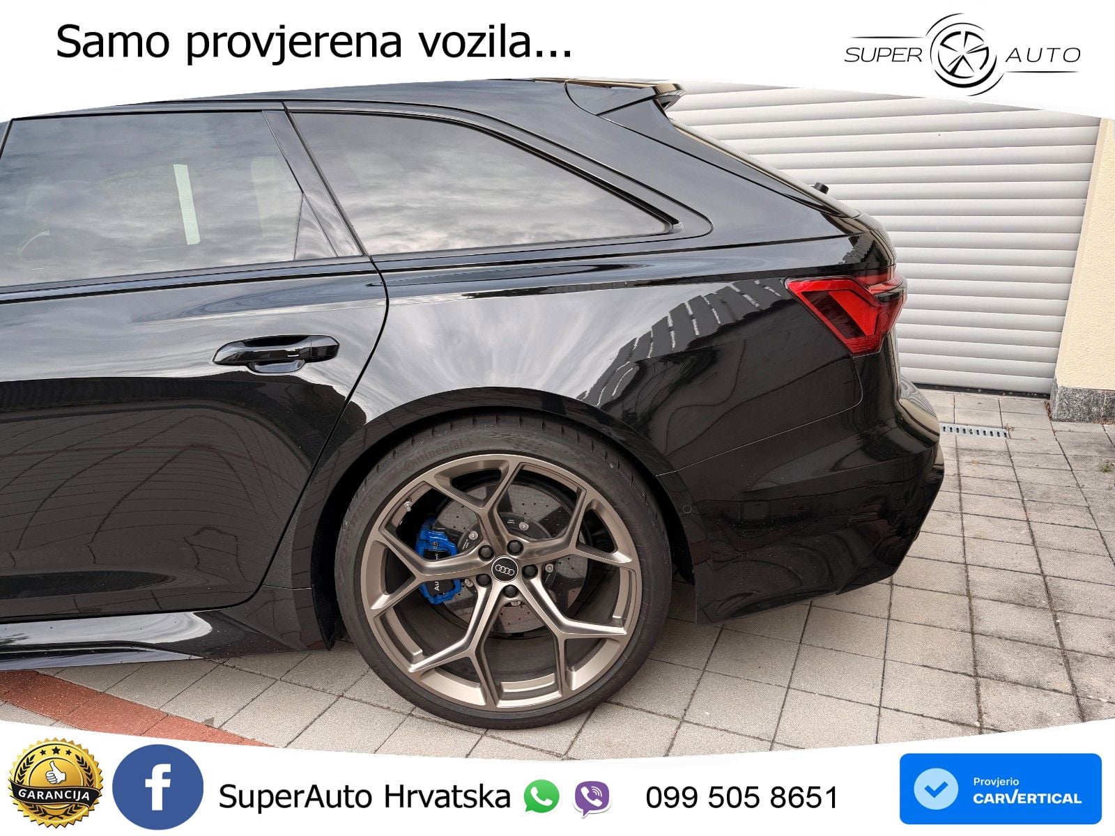 Audi RS6 Avant 4.0 TFSI V8 performance (630 KS)  quattro tiptronic LED+GR SJED+ACC
