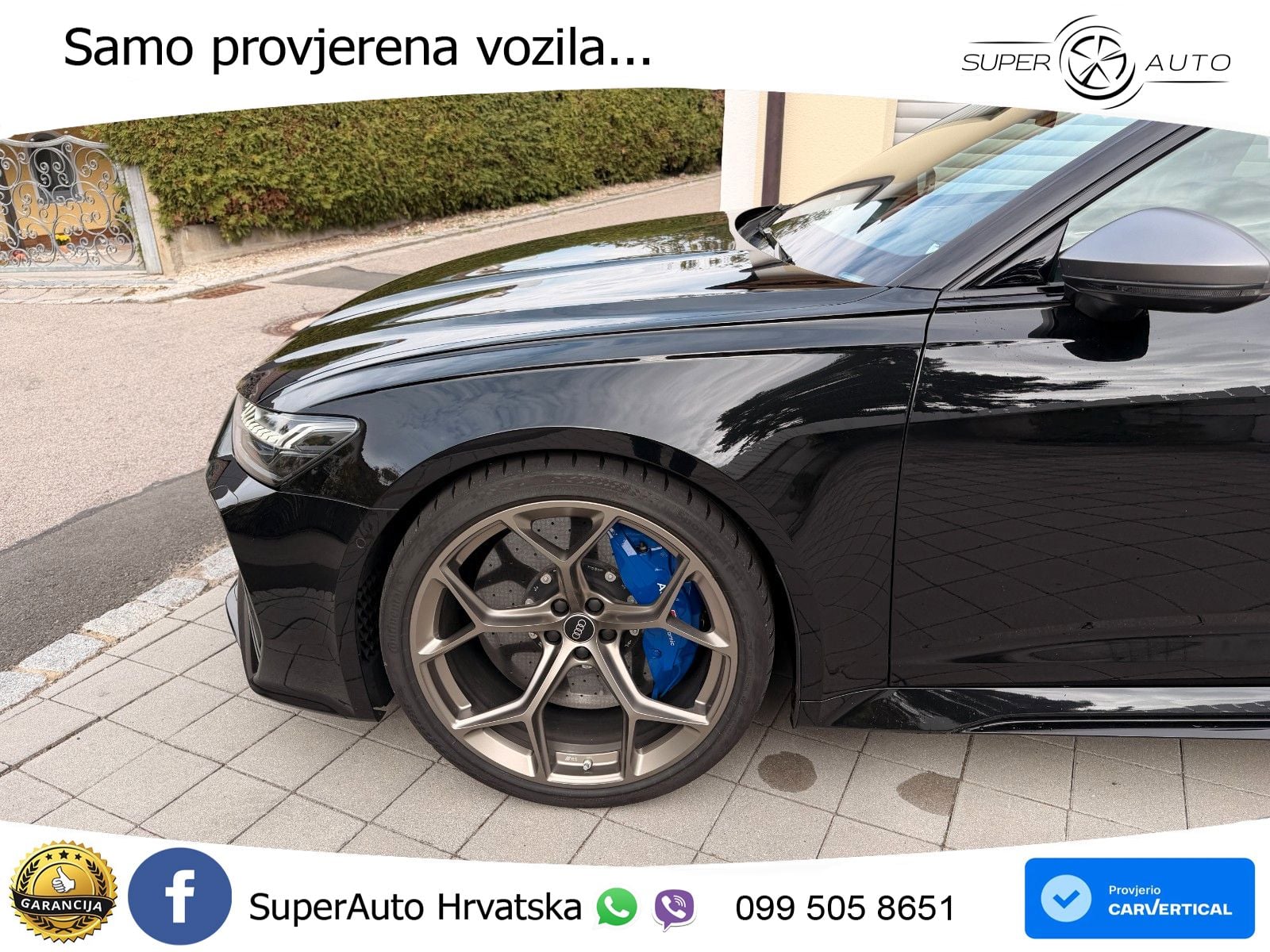 Audi RS6 Avant 4.0 TFSI V8 performance (630 KS)  quattro tiptronic LED+GR SJED+ACC