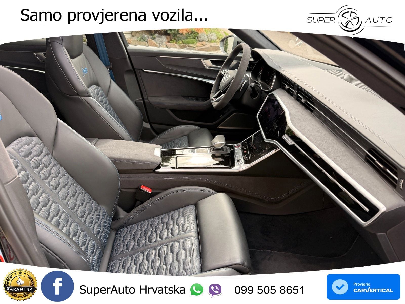 Audi RS6 Avant 4.0 TFSI V8 performance (630 KS)  quattro tiptronic LED+GR SJED+ACC