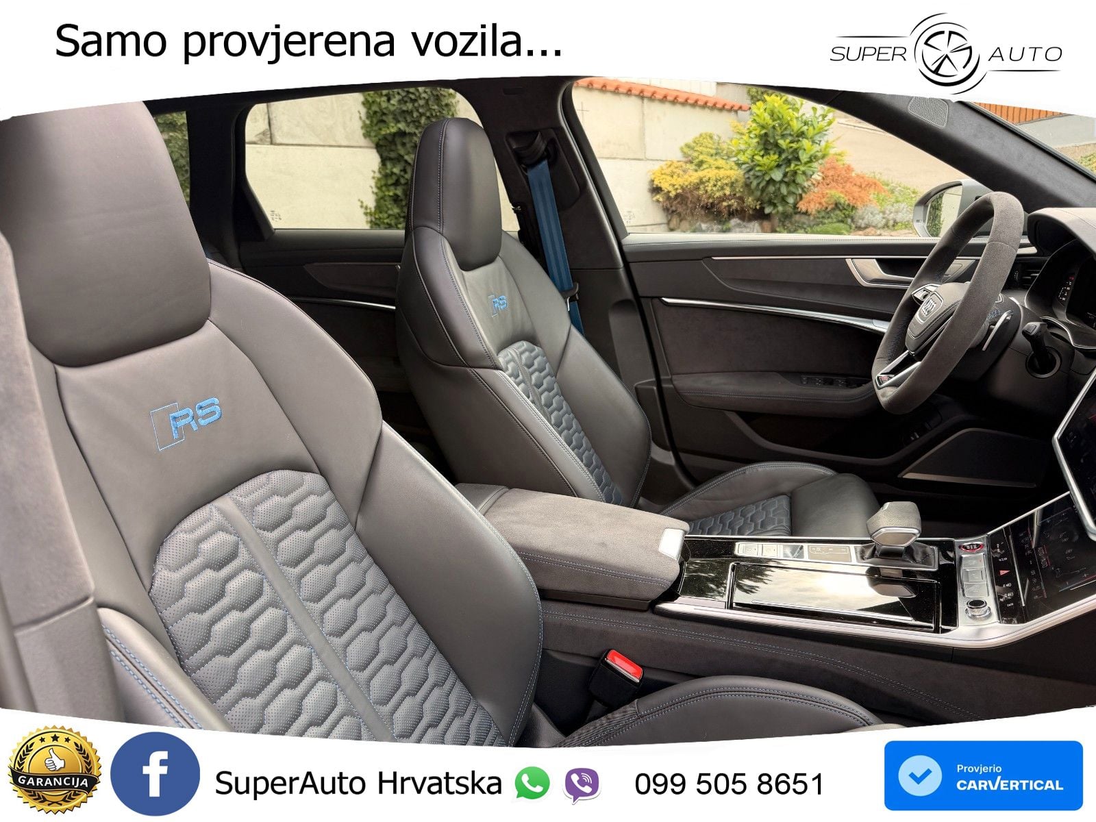 Audi RS6 Avant 4.0 TFSI V8 performance (630 KS)  quattro tiptronic LED+GR SJED+ACC