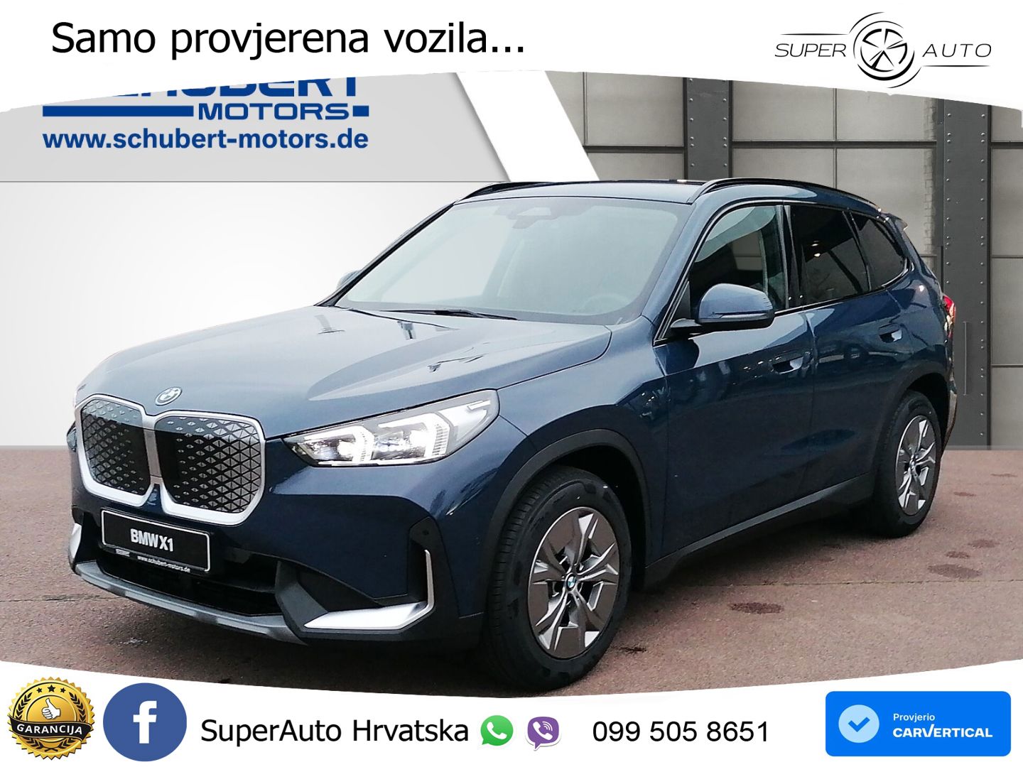 BMW iX1 66.5 kWh (204 KS) eDrive20