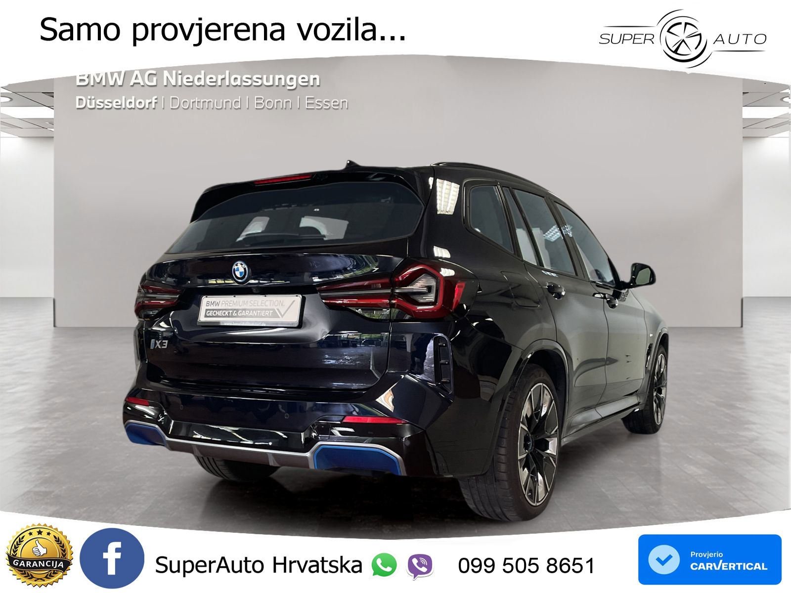 BMW iX3 80 kWh (286 KS)