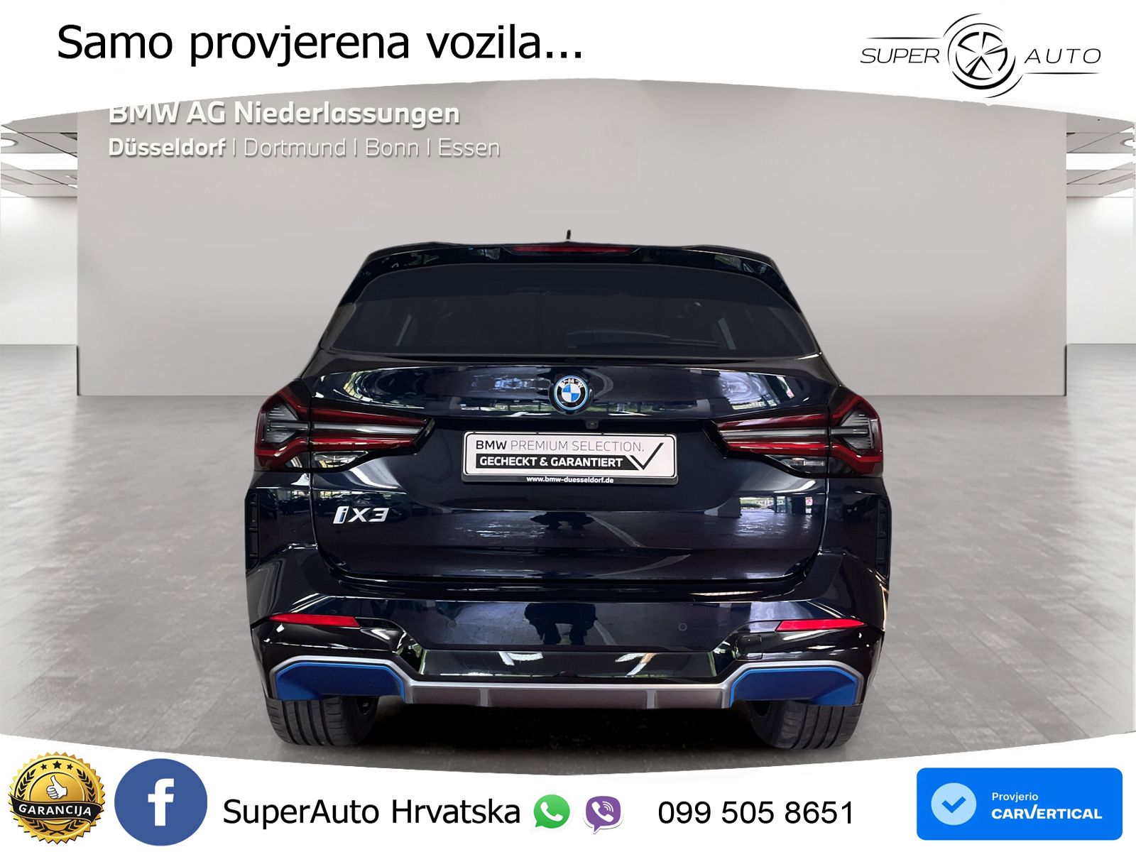 BMW iX3 80 kWh (286 KS)