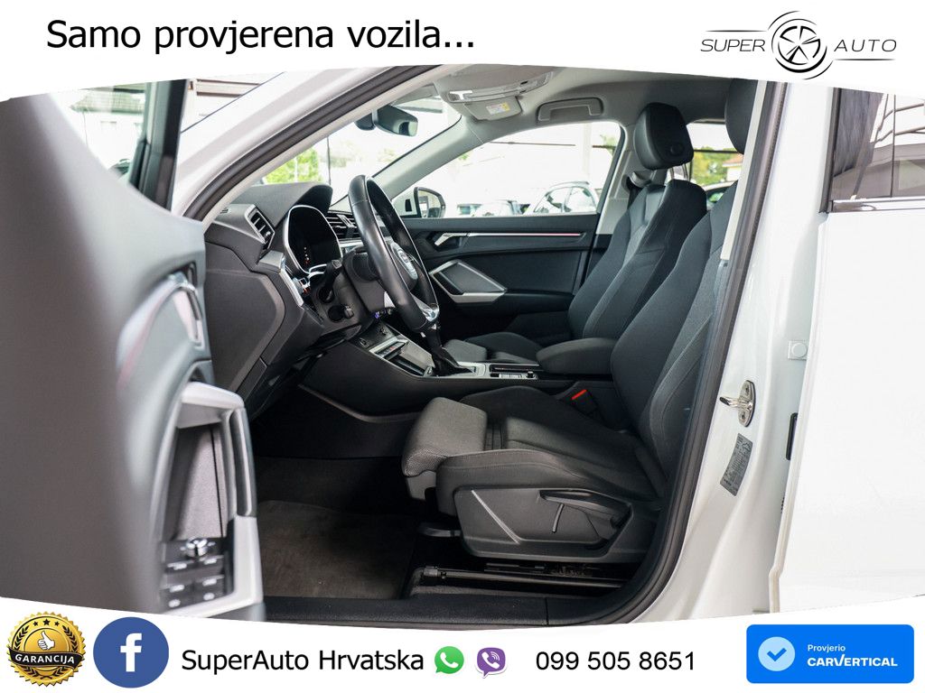 Audi Q3 II Sportback 35 TFSI (150 KS) S tronic S line MATRIX+GR SJED+KAM