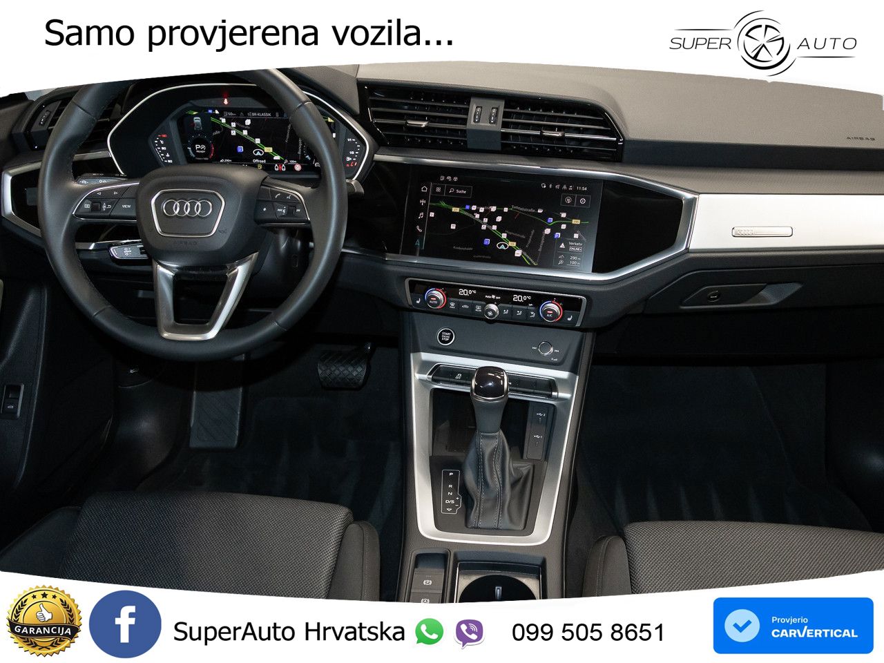 Audi Q3 35 TFSI (150 KS) S tronic advanced LED+GR SJED+ACC