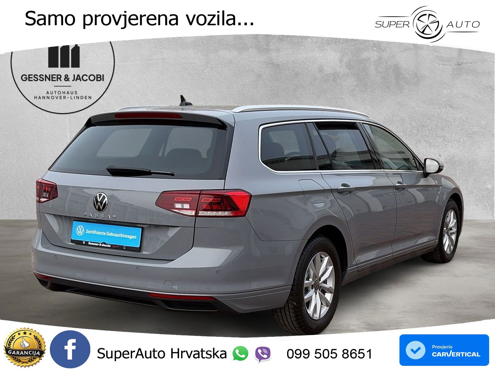 Volkswagen Passat Variant 2.0 TDI (150 KS) DSG Business LED+GR SJED+ACC