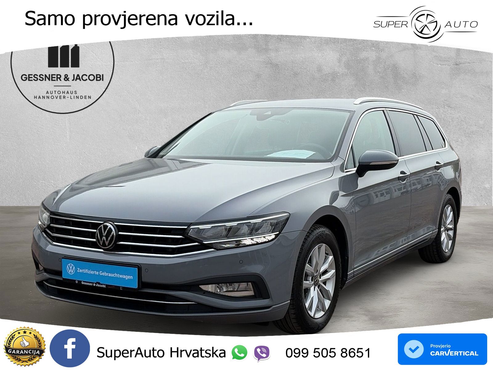 Volkswagen Passat Variant 2.0 TDI (150 KS) DSG Business LED+GR SJED+ACC