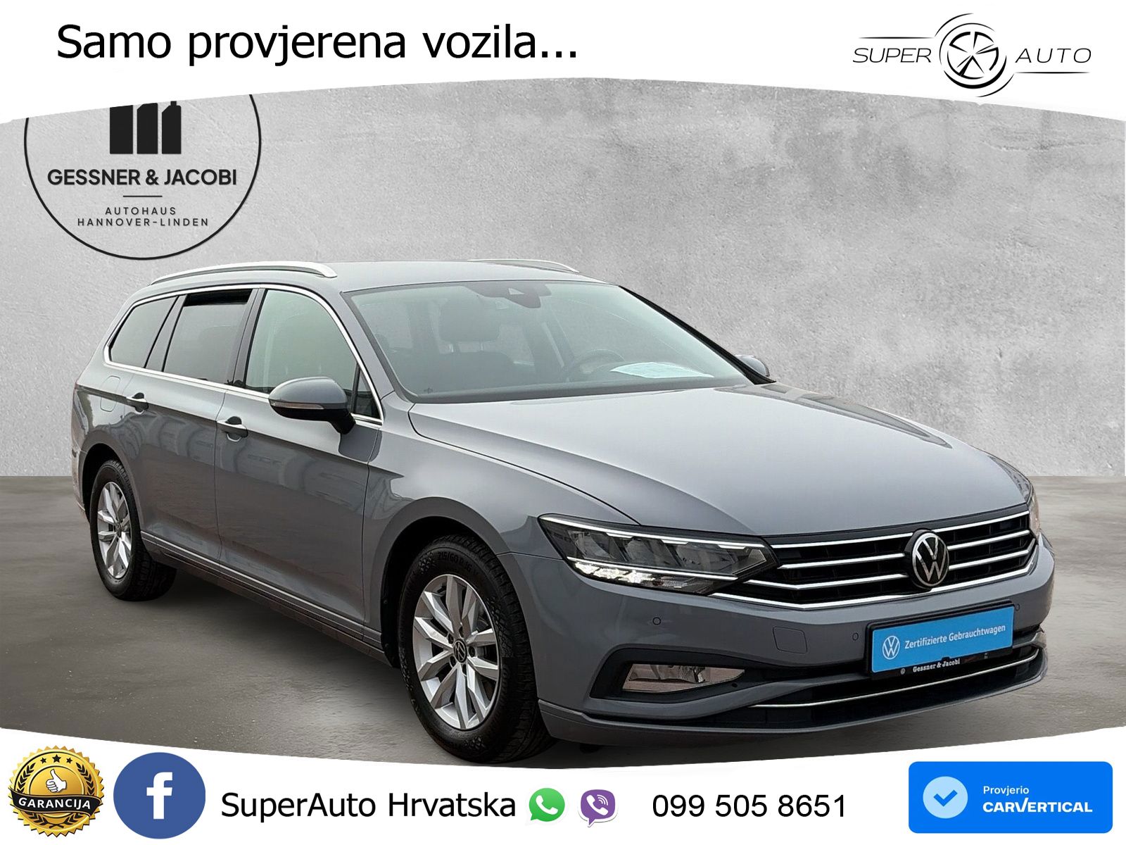 Volkswagen Passat Variant 2.0 TDI (150 KS) DSG Business LED+GR SJED+ACC