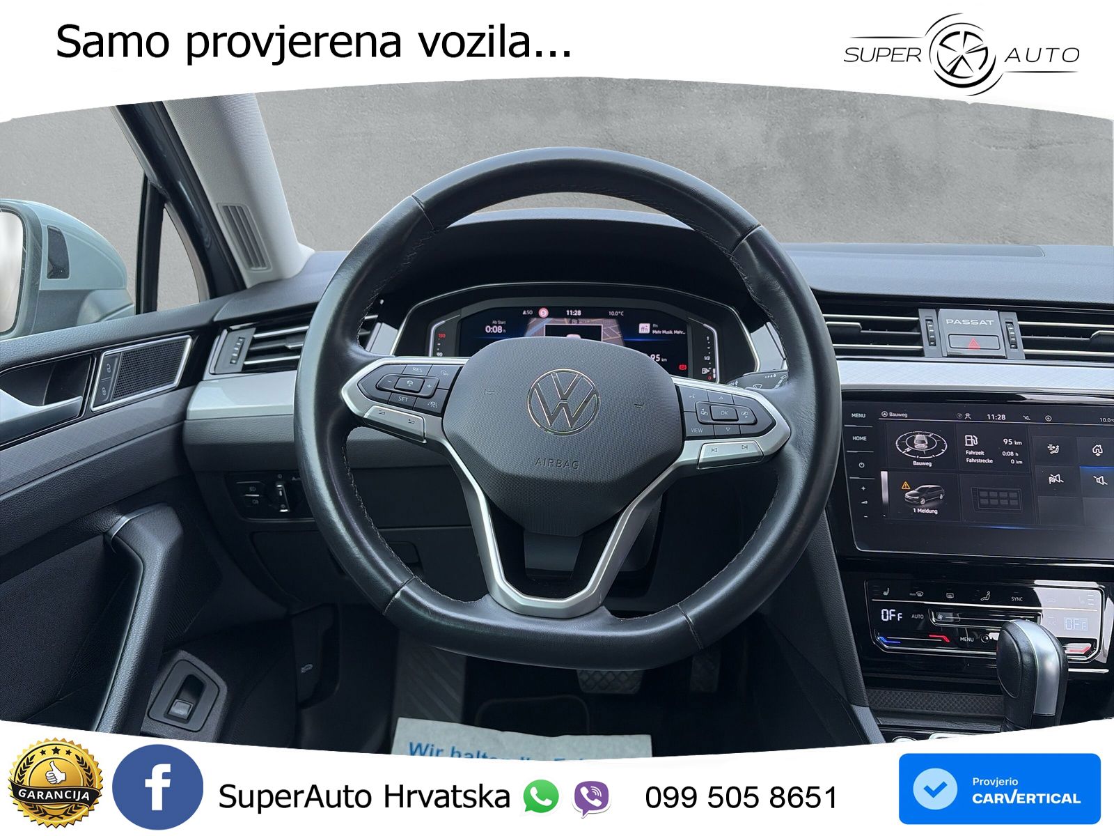 Volkswagen Passat Variant 2.0 TDI (150 KS) DSG Business LED+GR SJED+ACC