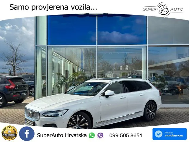 Volvo V90 2.0 B4 Diesel Geartronic ACC+HEAD+4xGR SJED+360+PANO