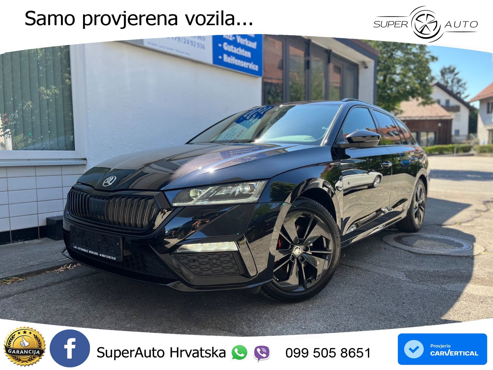 Škoda Octavia Combi RS 2.0 TDI (200 KS) 4x4 DSG