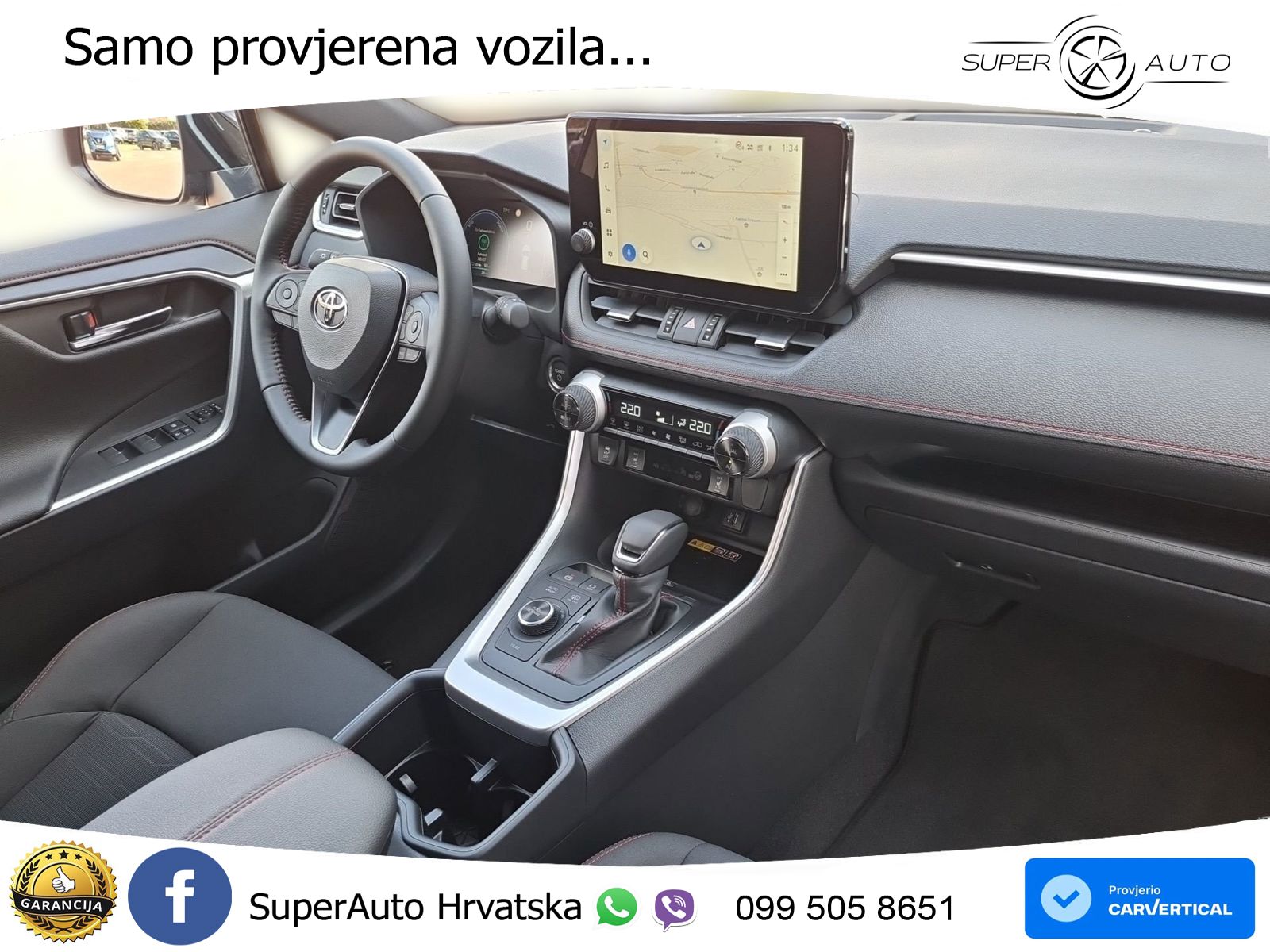Toyota RAV4 2.5 (306 KS) Hybrid AWD-i eCVT LED+GR SJED+ACC