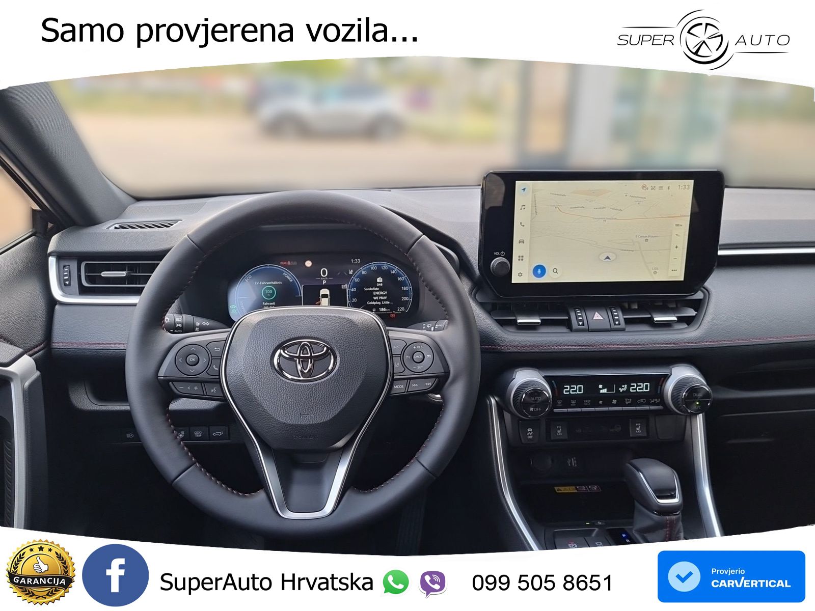 Toyota RAV4 2.5 (306 KS) Hybrid AWD-i eCVT LED+GR SJED+ACC