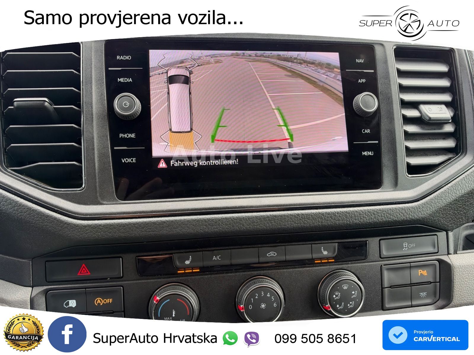 Volkswagen Crafter 35TDI*MITTEL-HOCH*KLIMA*NAVI*KAMERA*TEMP 140 KS