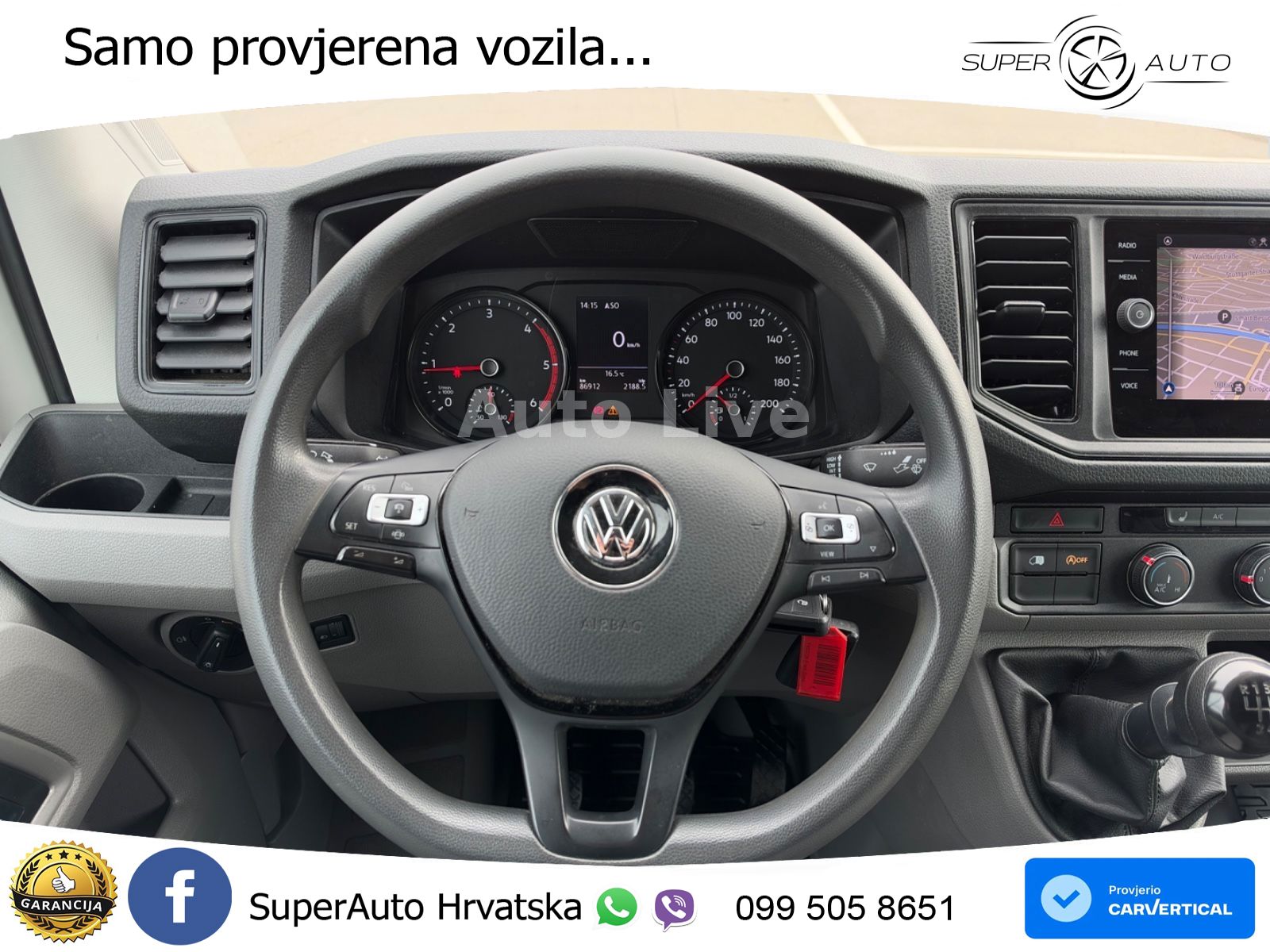 Volkswagen Crafter 35TDI*MITTEL-HOCH*KLIMA*NAVI*KAMERA*TEMP 140 KS