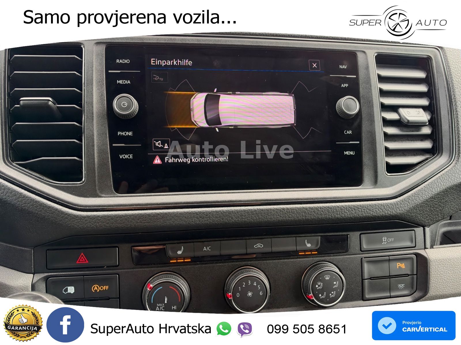 Volkswagen Crafter 35TDI*MITTEL-HOCH*KLIMA*NAVI*KAMERA*TEMP 140 KS