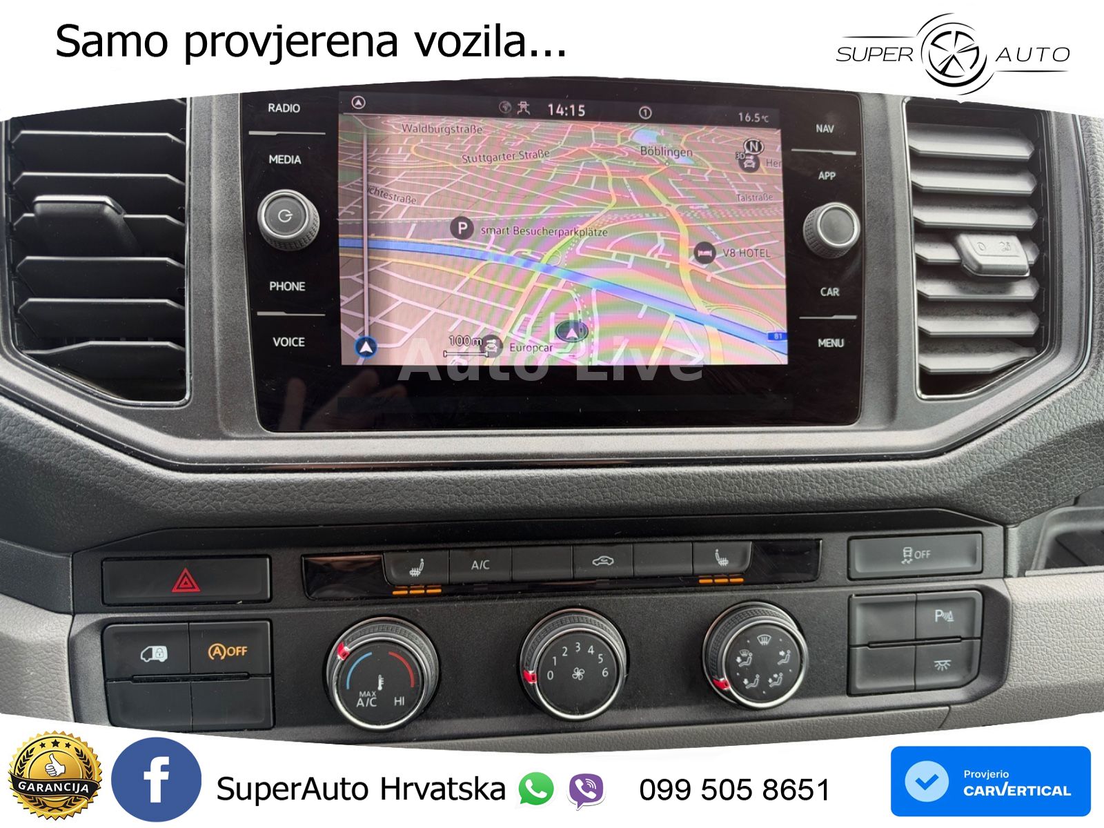 Volkswagen Crafter 35TDI*MITTEL-HOCH*KLIMA*NAVI*KAMERA*TEMP 140 KS