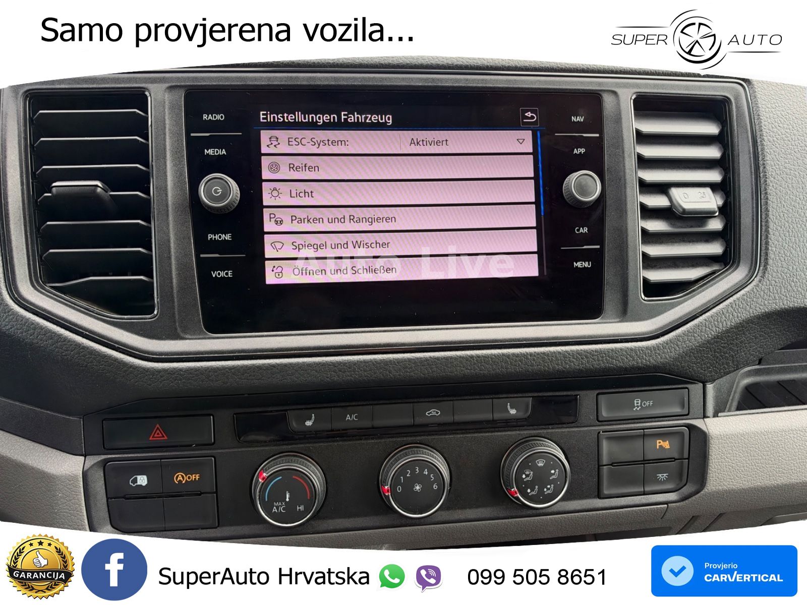 Volkswagen Crafter 35TDI*MITTEL-HOCH*KLIMA*NAVI*KAMERA*TEMP 140 KS