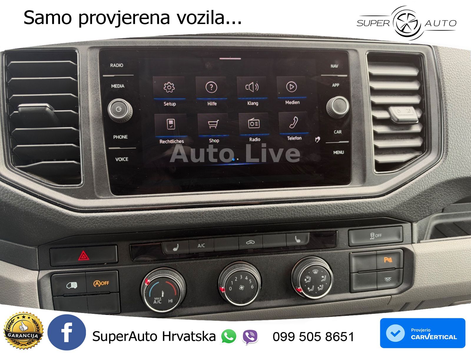 Volkswagen Crafter 35TDI*MITTEL-HOCH*KLIMA*NAVI*KAMERA*TEMP 140 KS