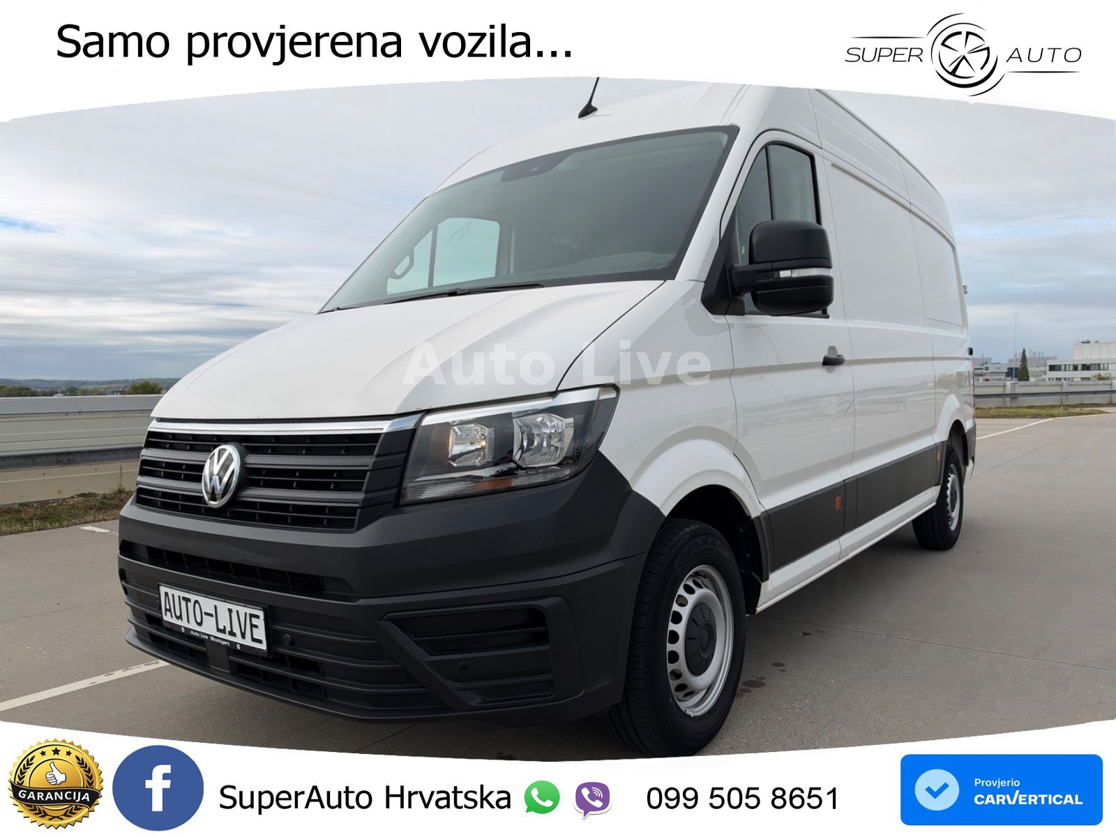 Volkswagen Crafter 35TDI*MITTEL-HOCH*KLIMA*NAVI*KAMERA*TEMP 140 KS