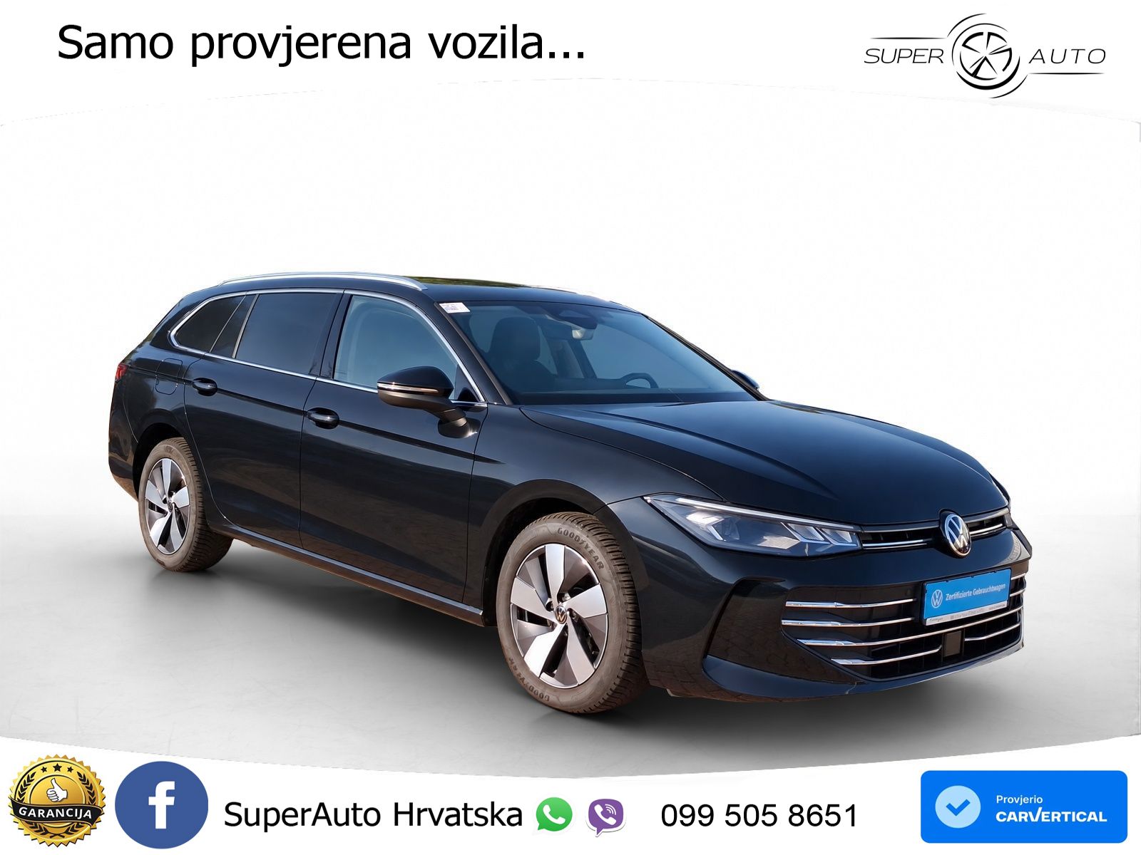 Volkswagen Passat Variant 1.5 eTSI (150 KS) DSG Business LED+GR SJED+ACC