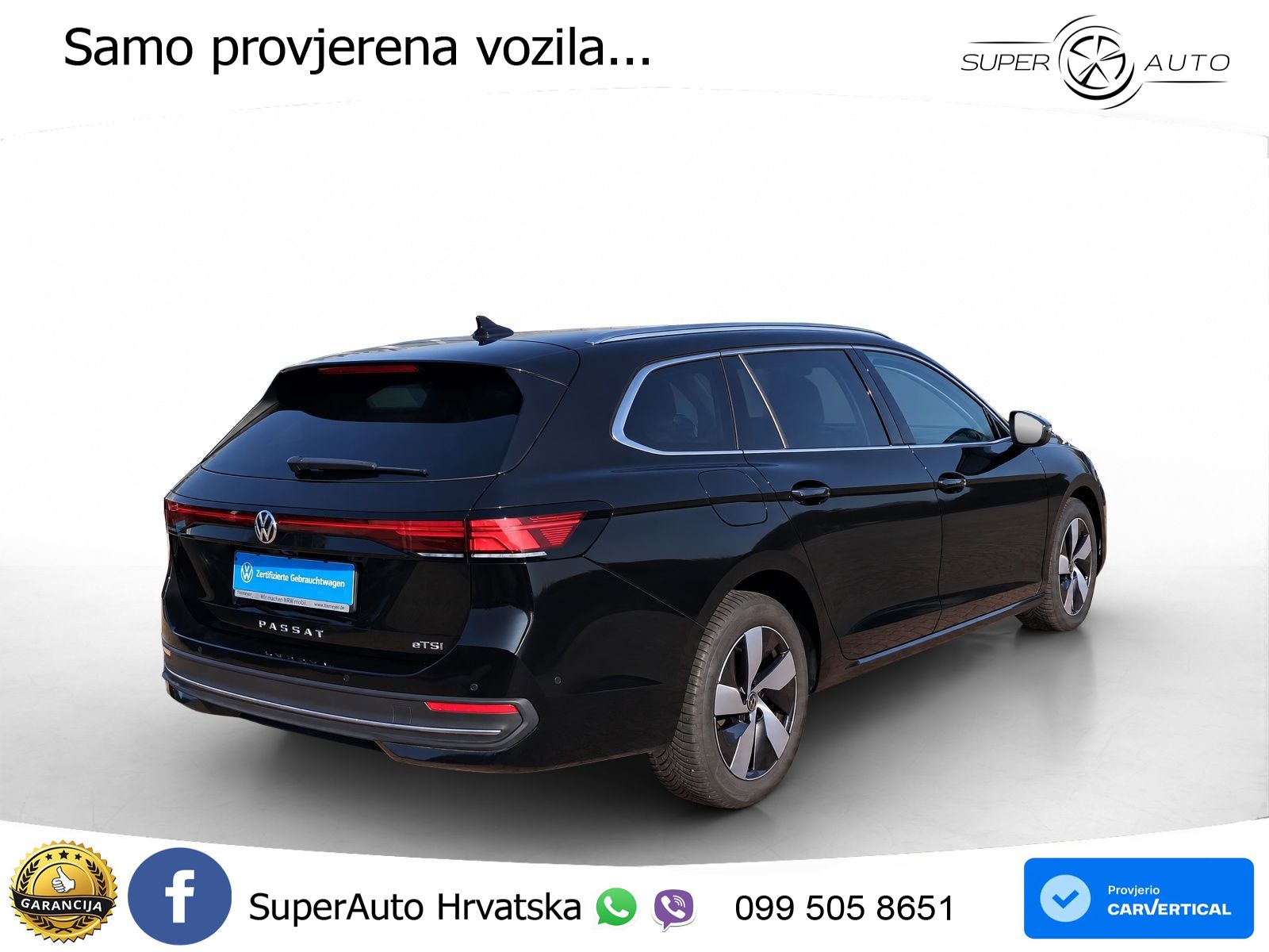 Volkswagen Passat Variant 1.5 eTSI (150 KS) DSG Business LED+GR SJED+ACC