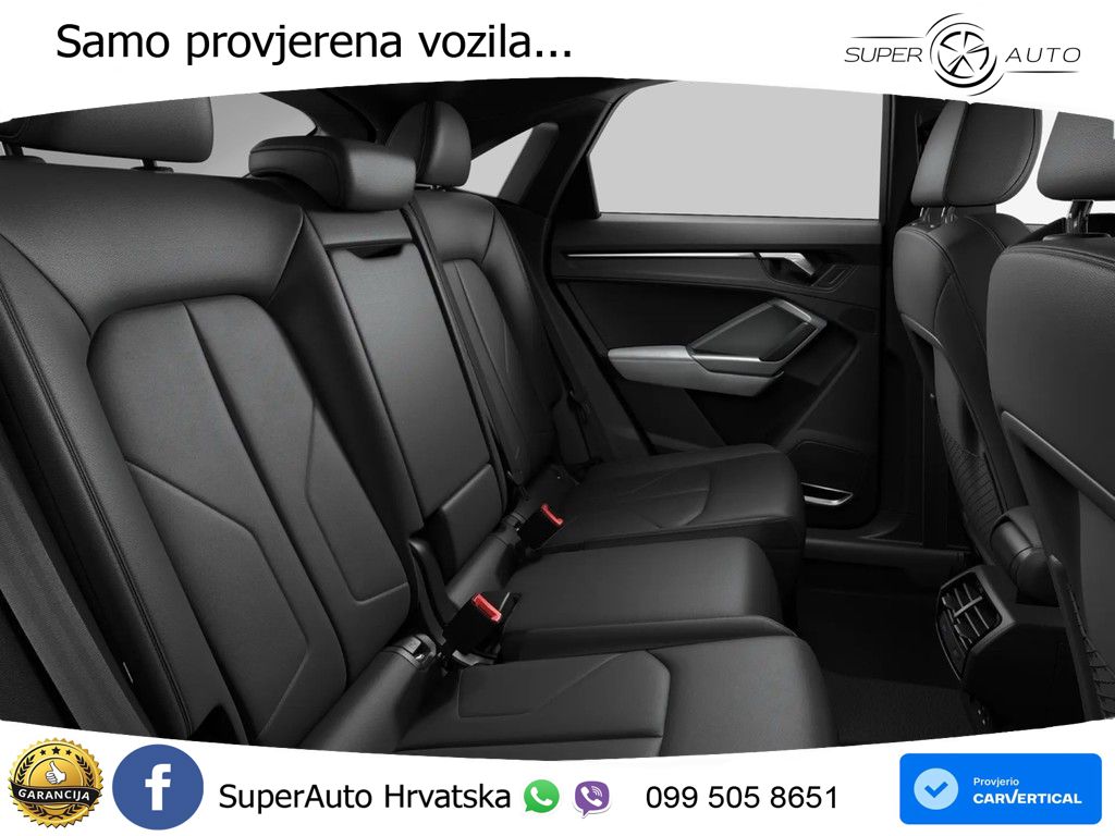 Audi Q3 II Sportback 45 TFSI (230 KS) quattro S tronic S line MATRIX+GR SJED+KAM