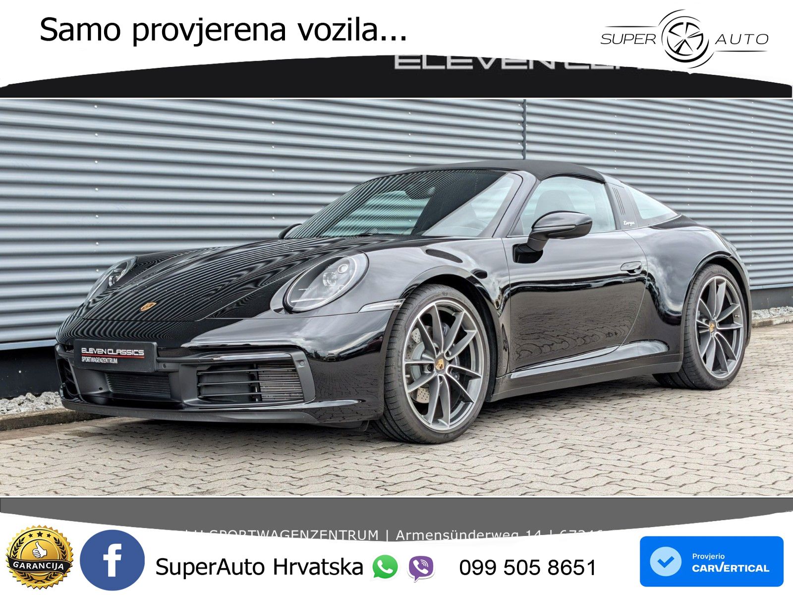 Porsche 911 Targa 4 3.0 (385 KS) PDK